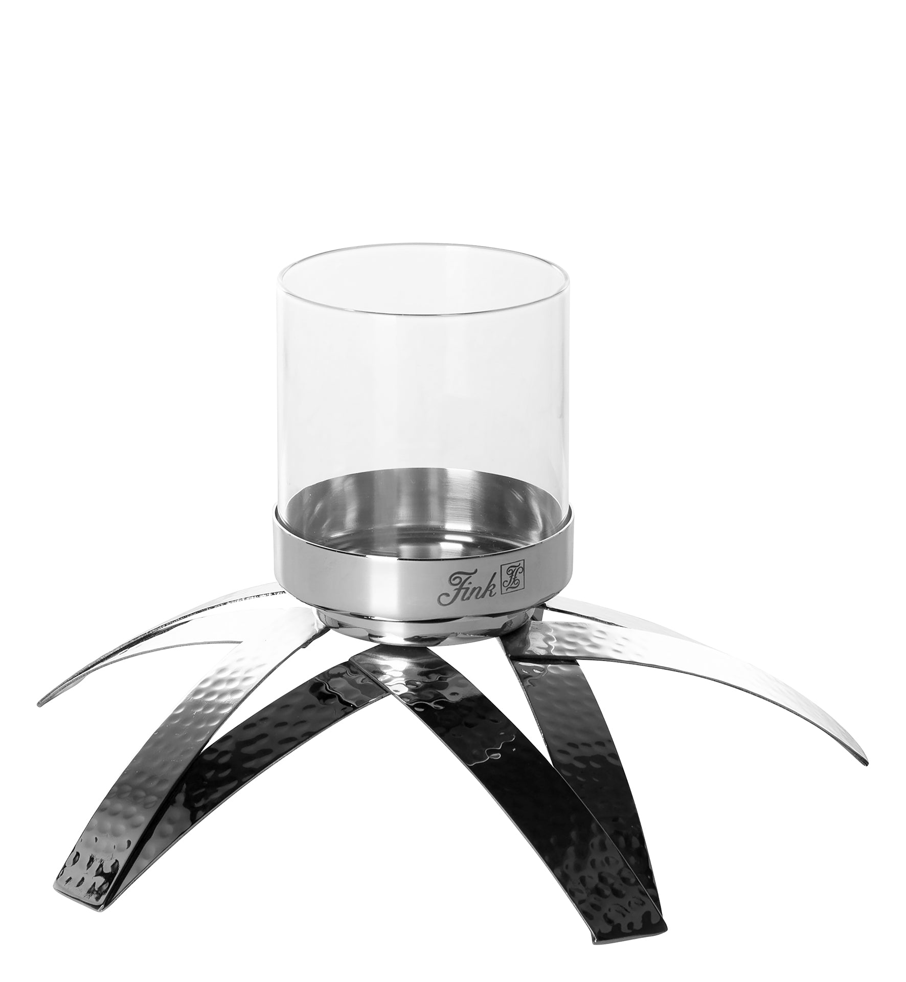 CLAIRE Leuchter silberfarben