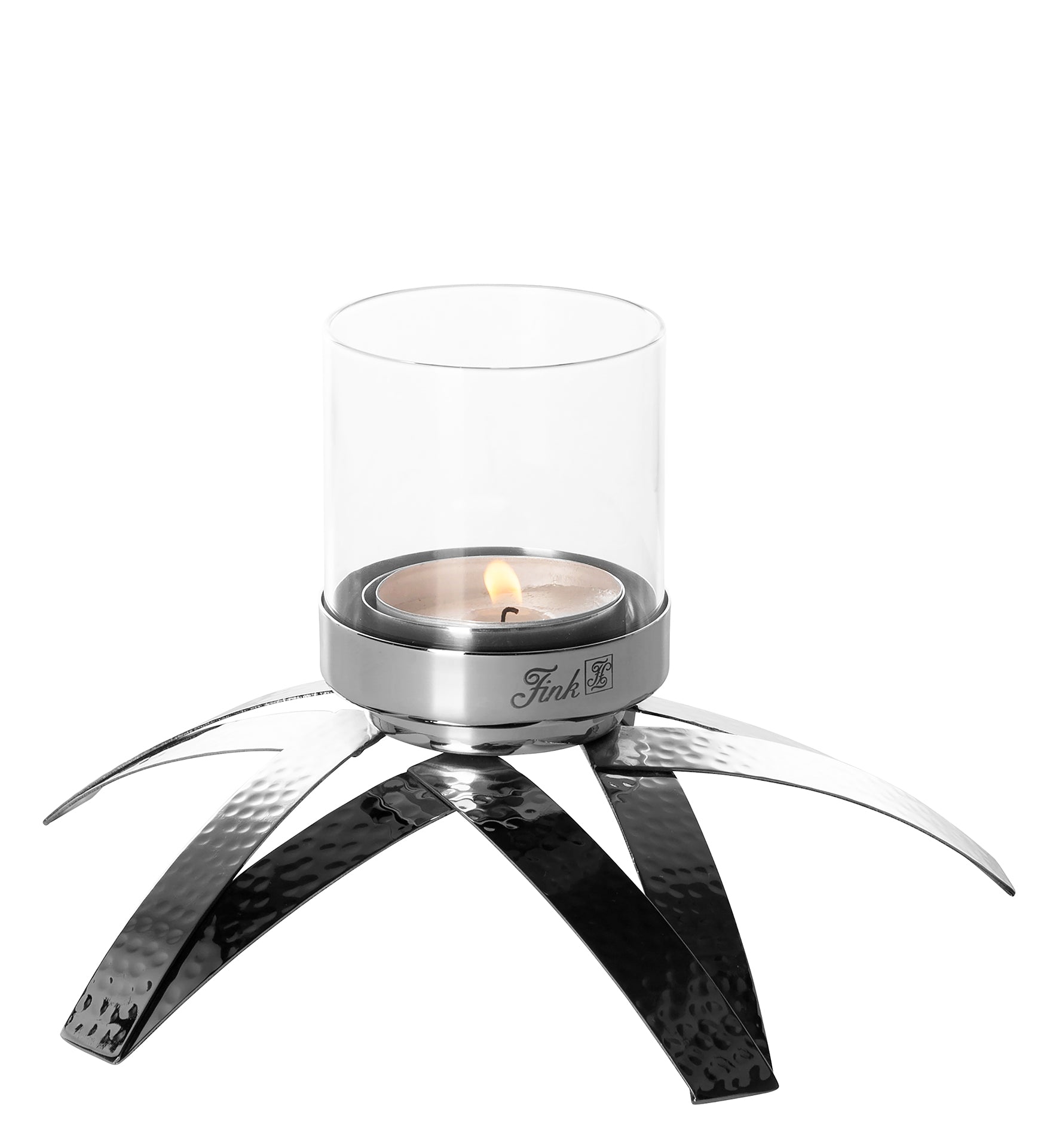 CLAIRE Leuchter silberfarben