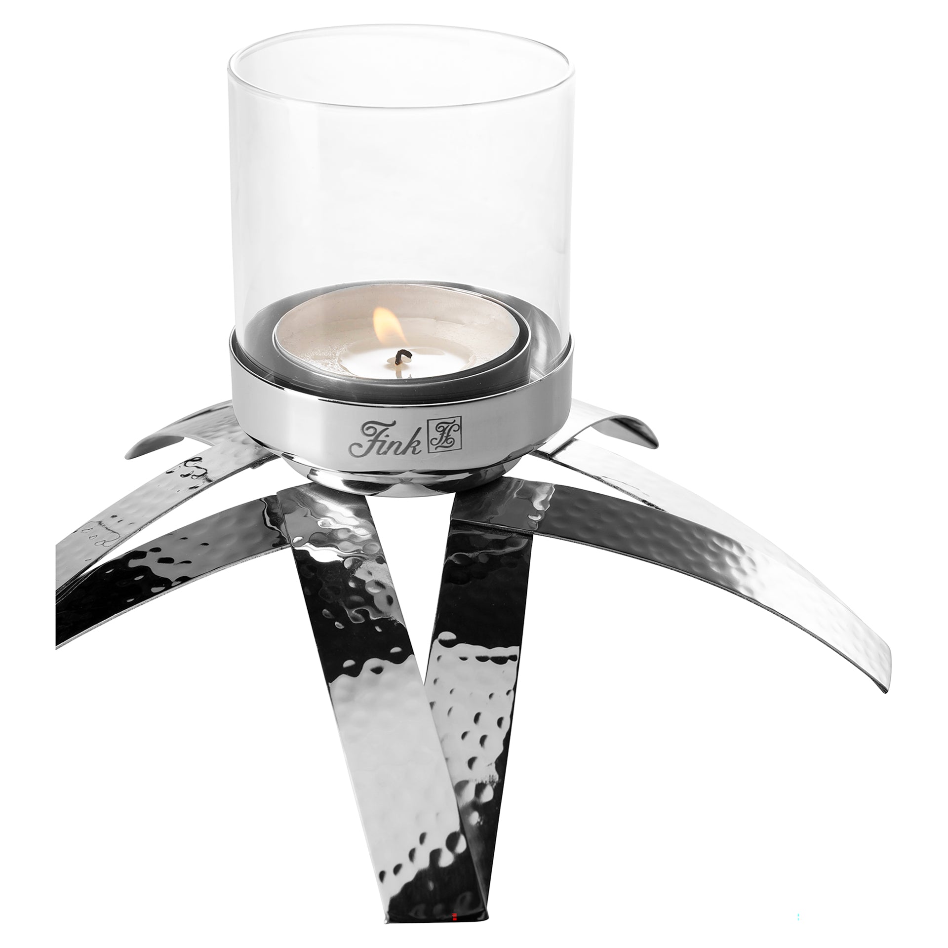 CLAIRE Leuchter silberfarben