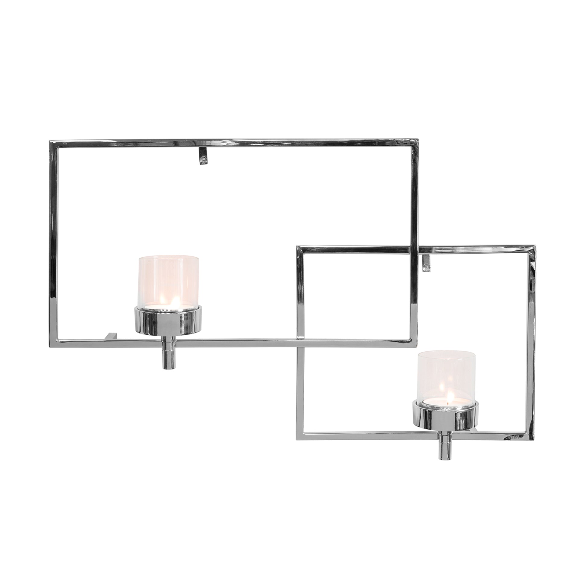 ESCALA Wanddekoration silberfarben