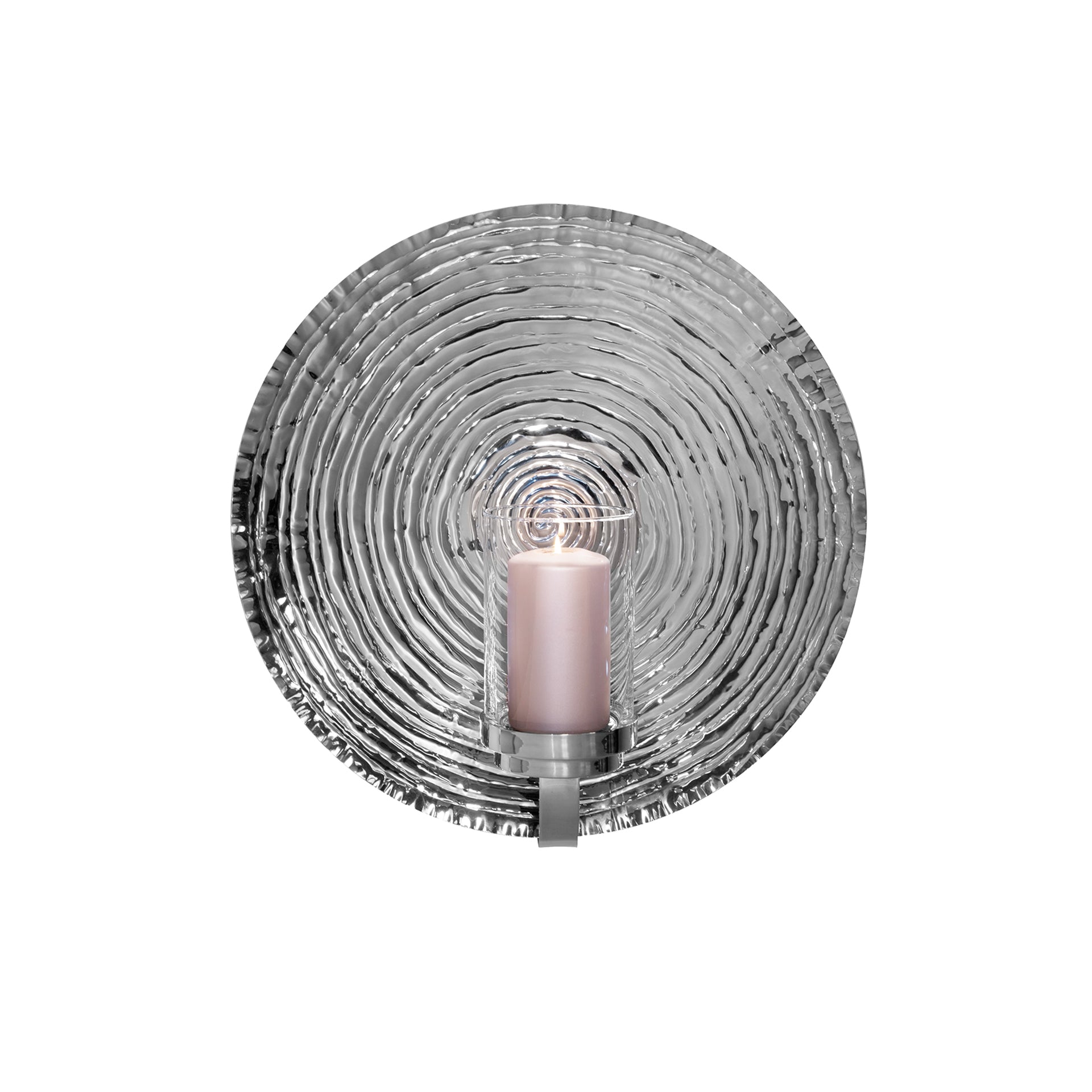 AZORA Wandleuchter silberfarben