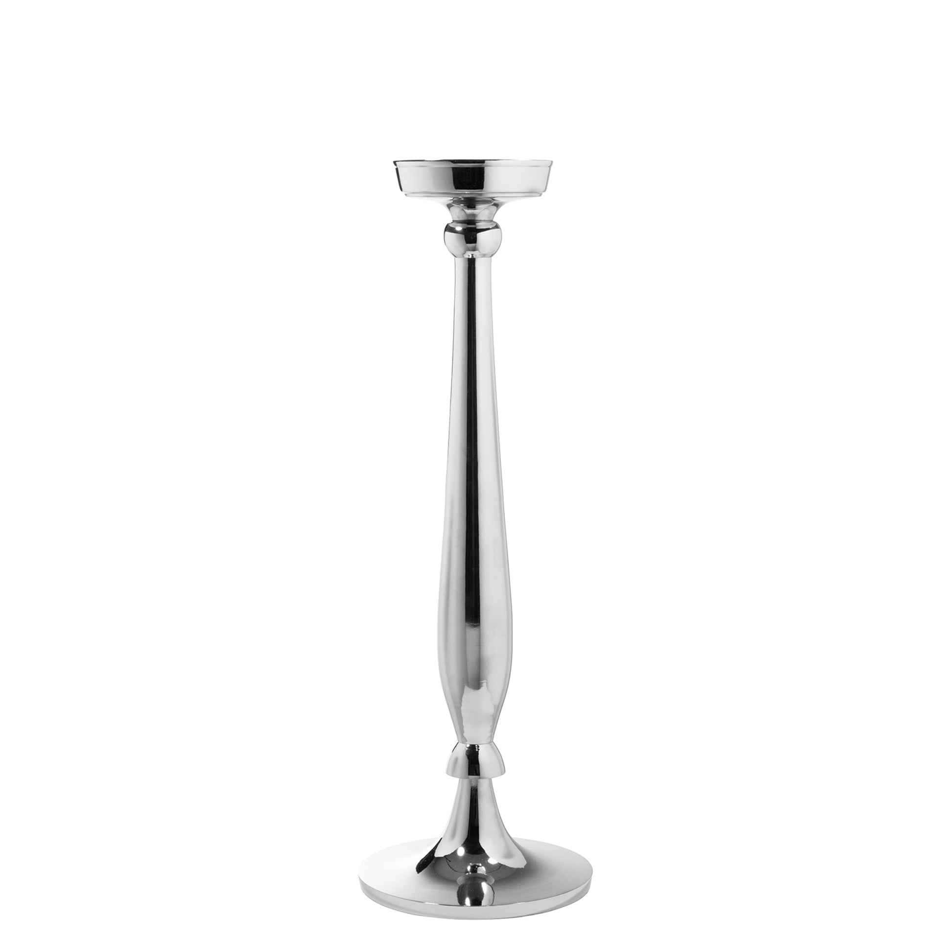 MAGENTA Leuchter silberfarben