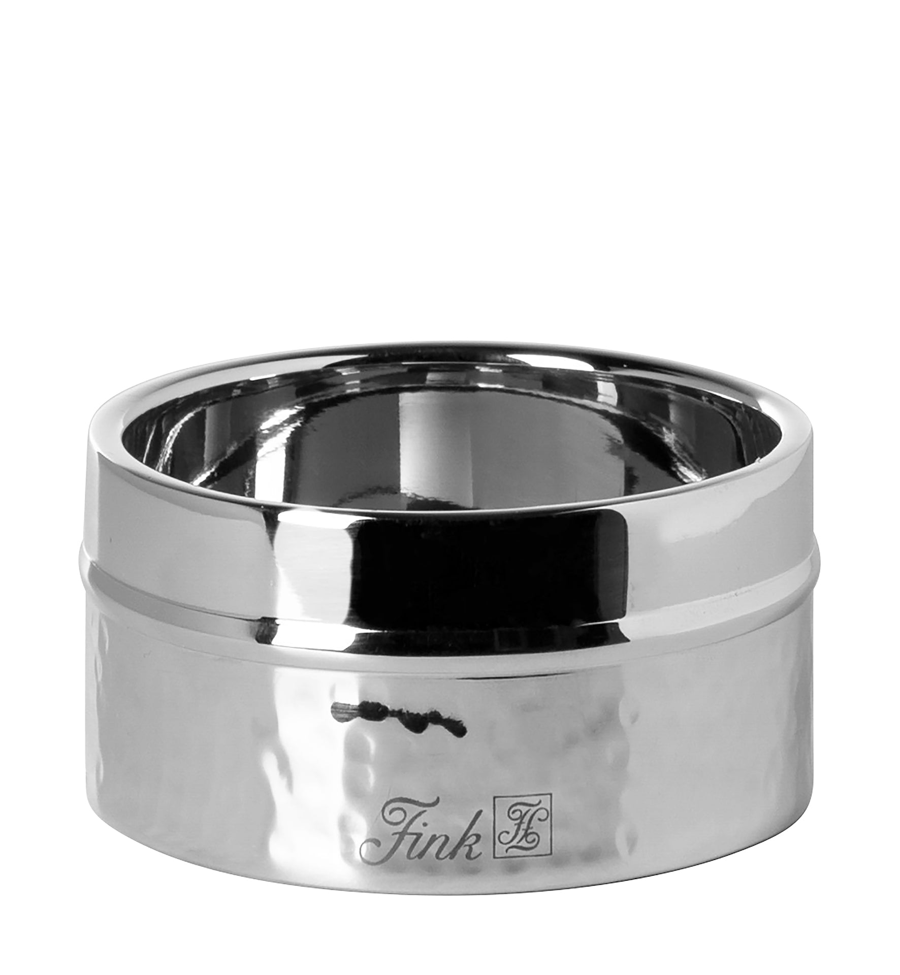 NASSAU Stumpenkerzenhalter silberfarben