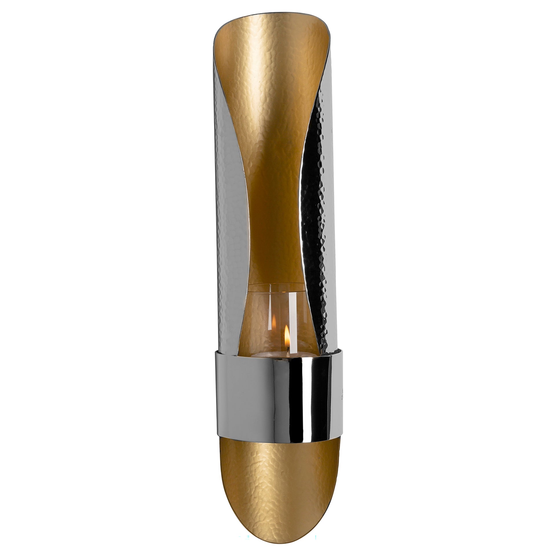 MUSETTE Wandleuchter silberfarben