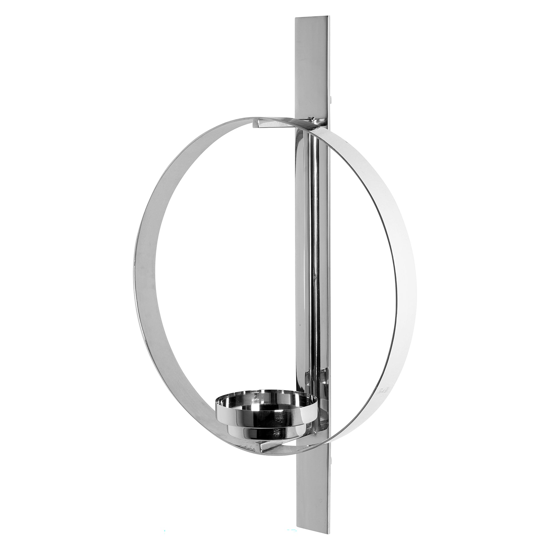 CLARION Wandleuchter silberfarben