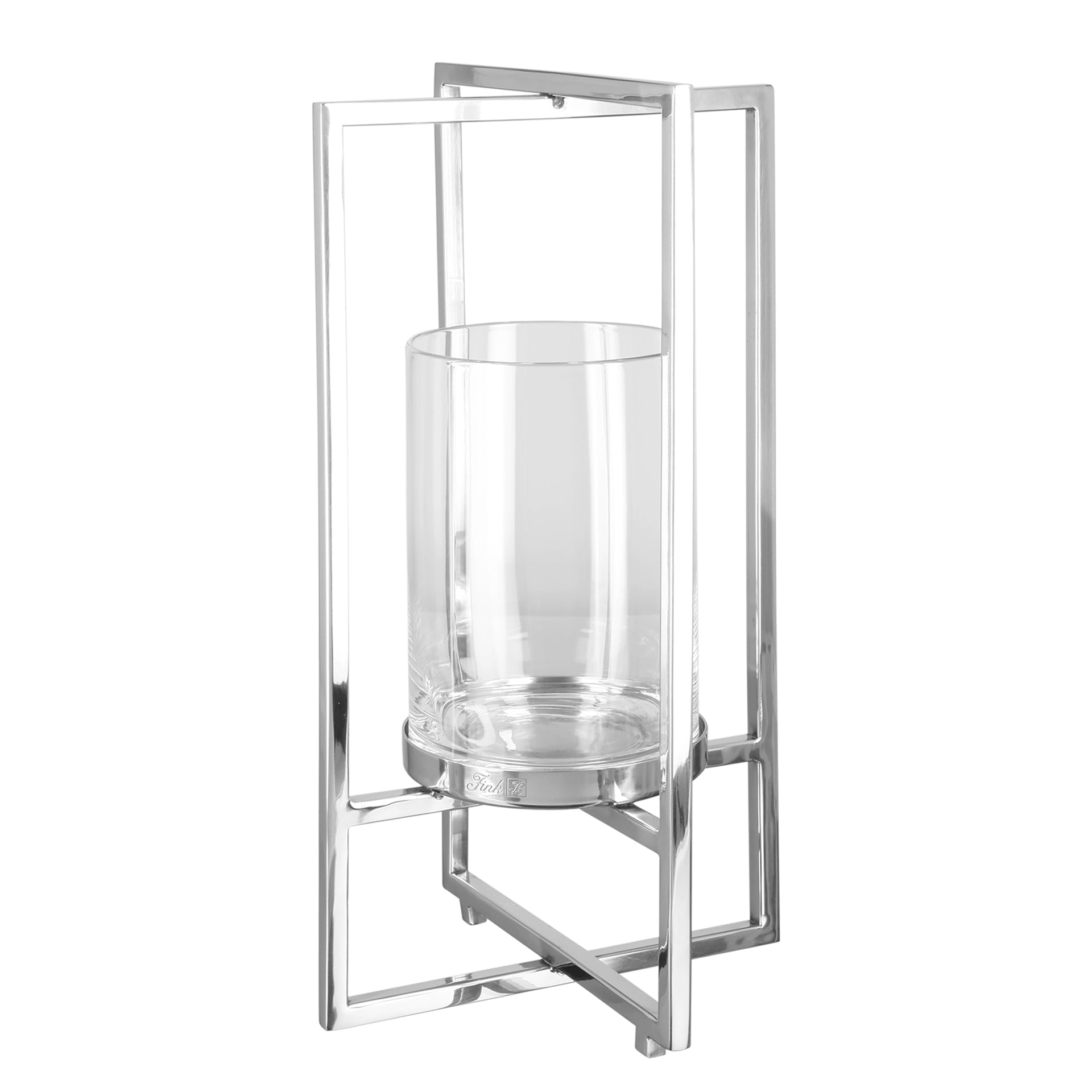 NORMAN Windlicht mit Glas klar