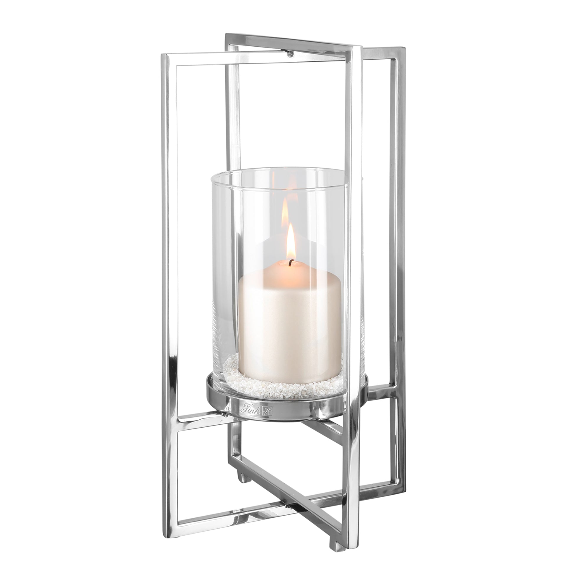 NORMAN Windlicht mit Glas klar