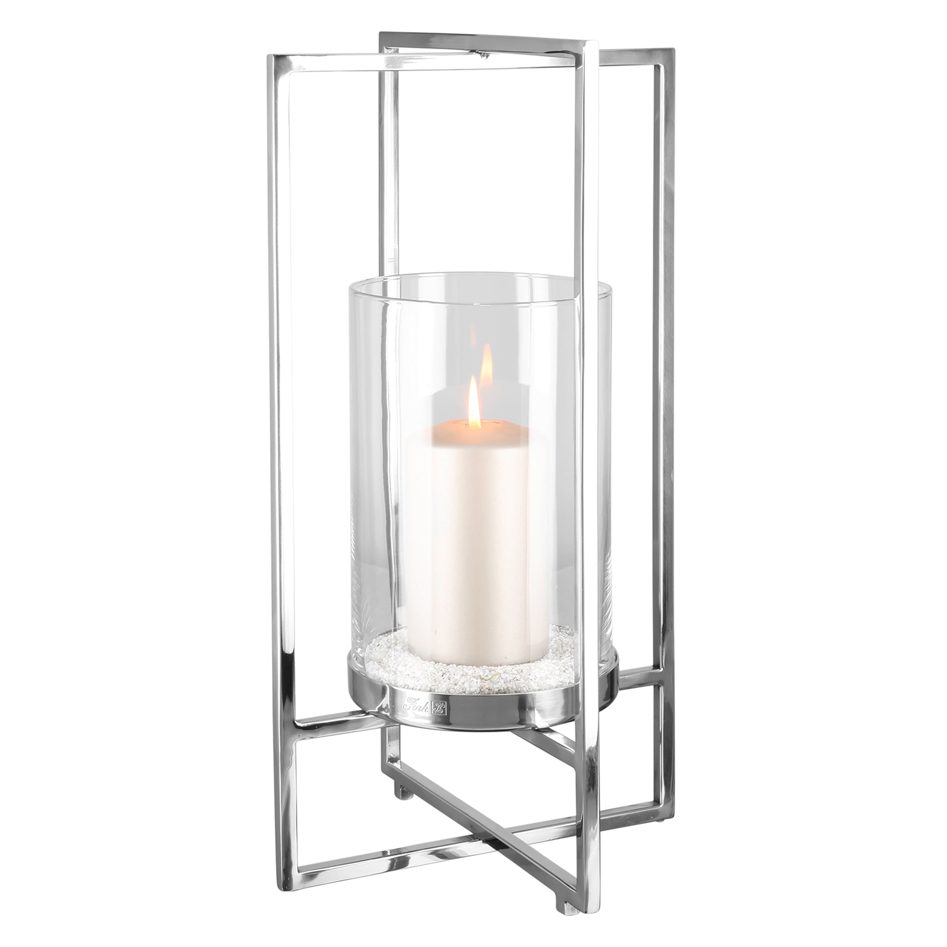 NORMAN Windlicht mit Glas klar