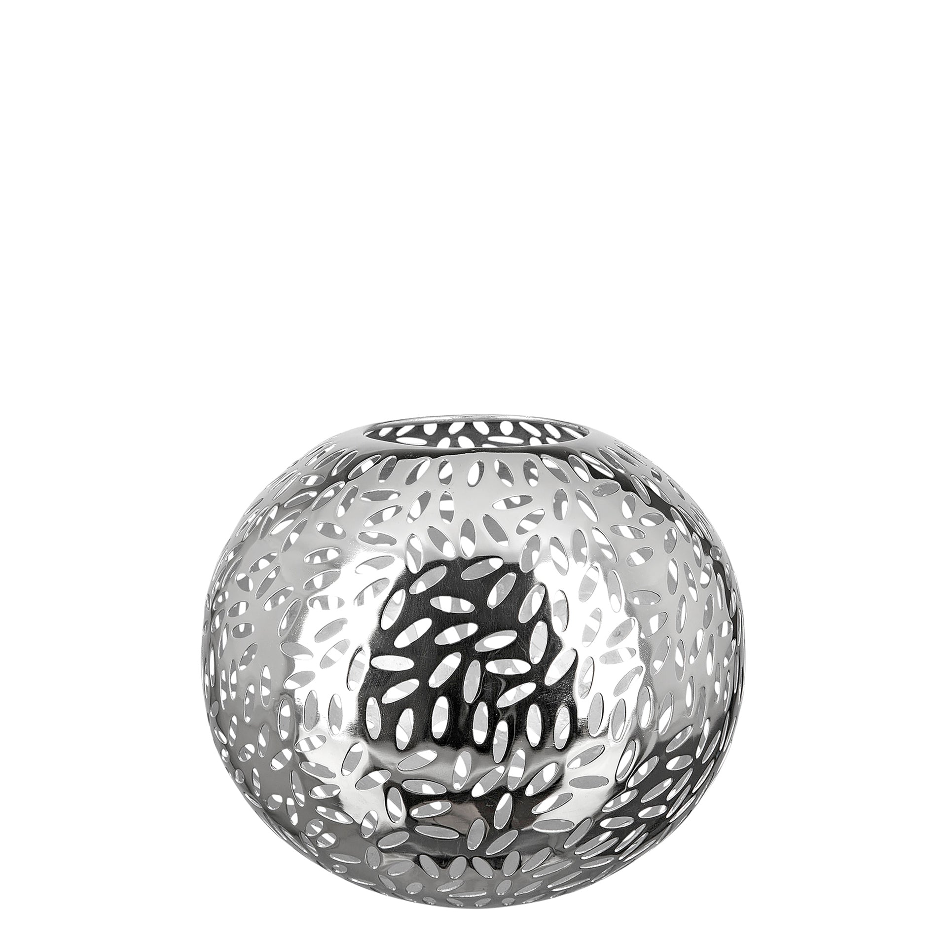 DARIA Windlicht silberfarben