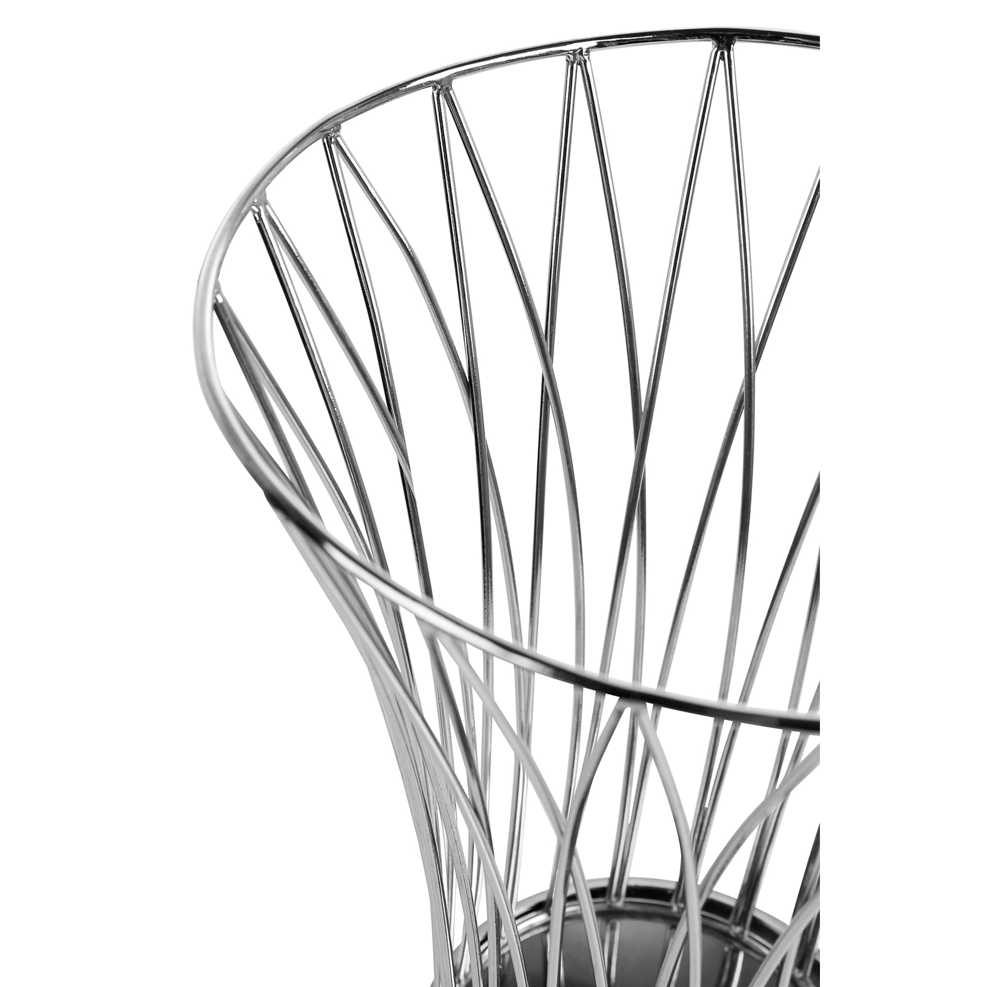 ALLEGRA Windlicht mit Glas silberfarben