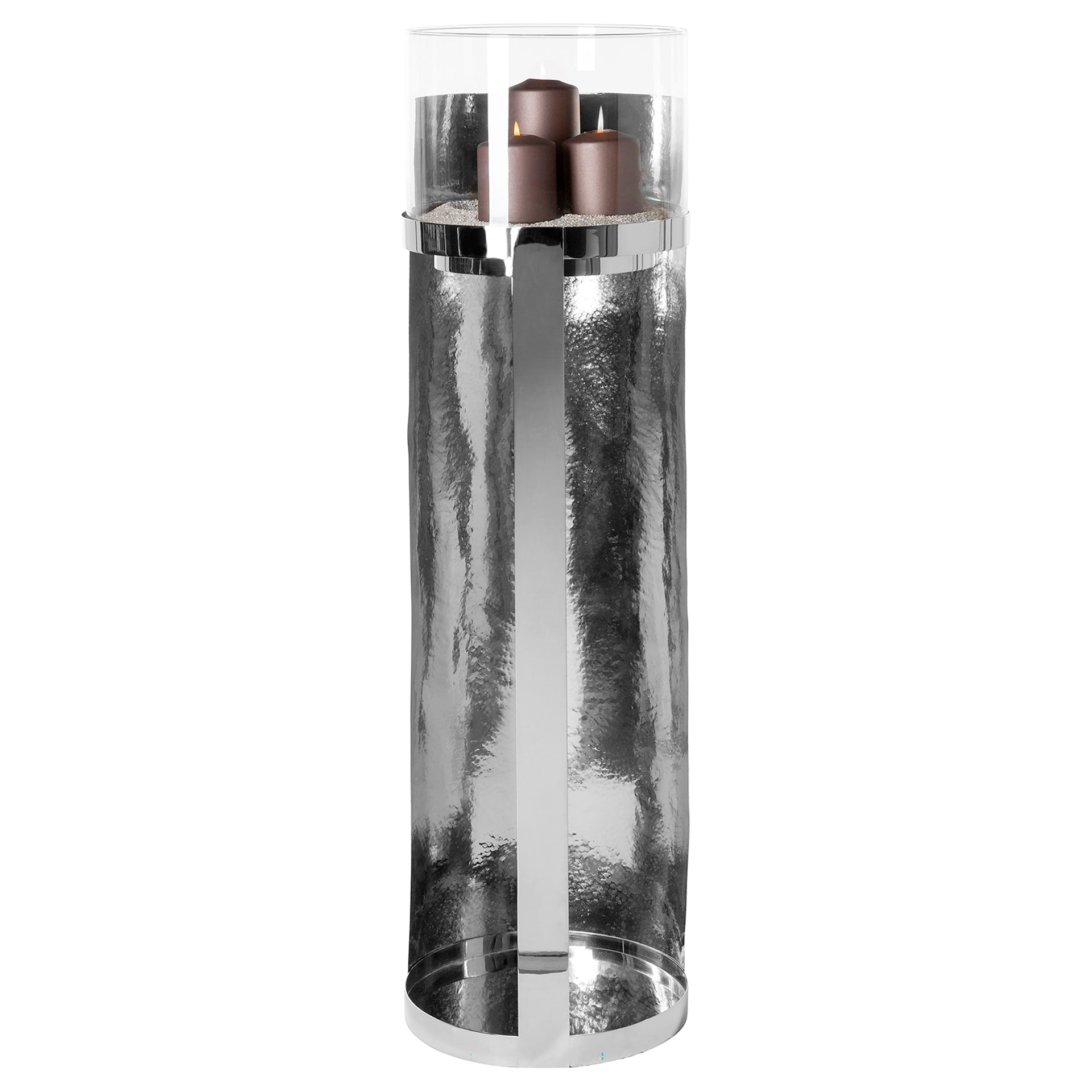 MANIAC Säule silberfarben