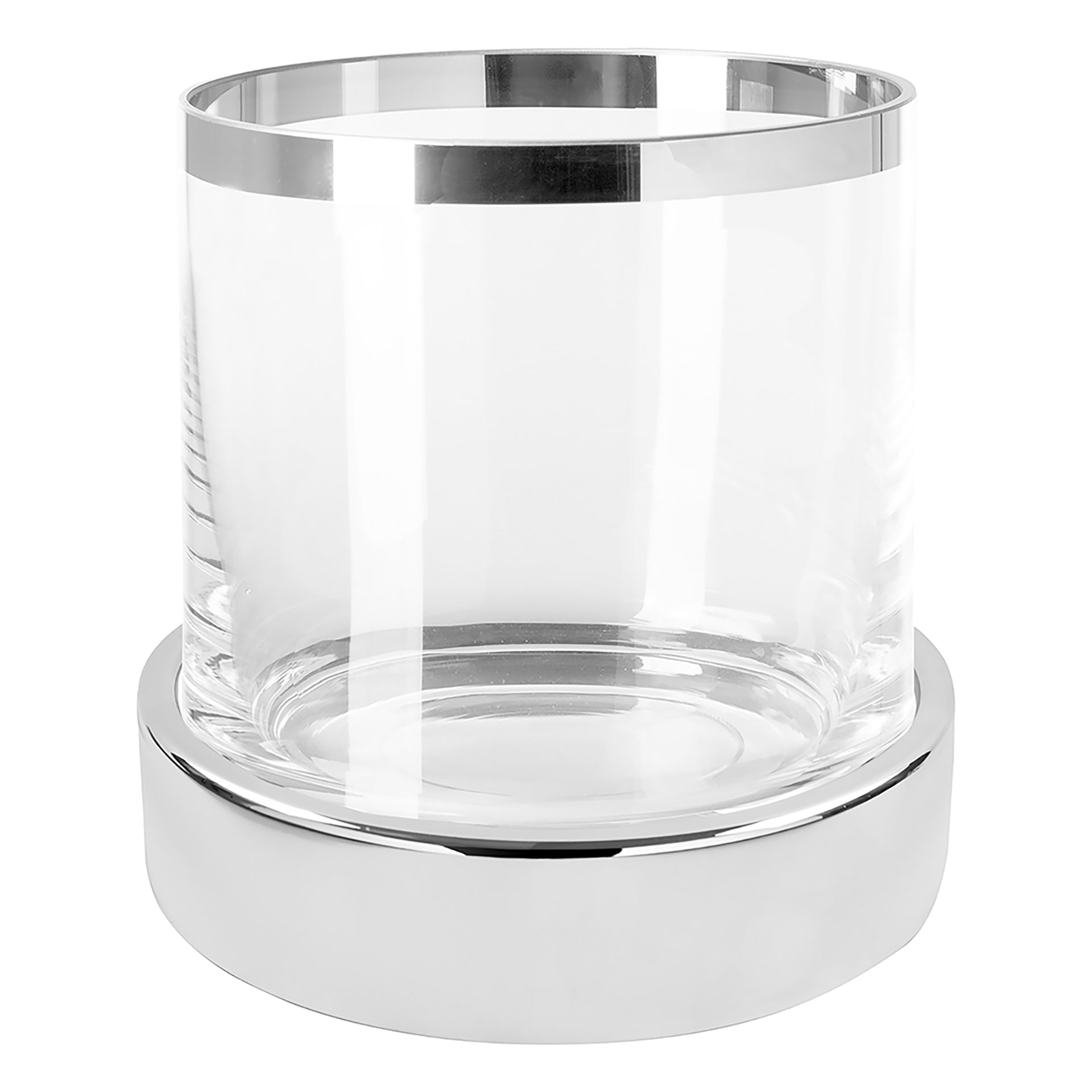 EMPIRE Windlicht silberfarben