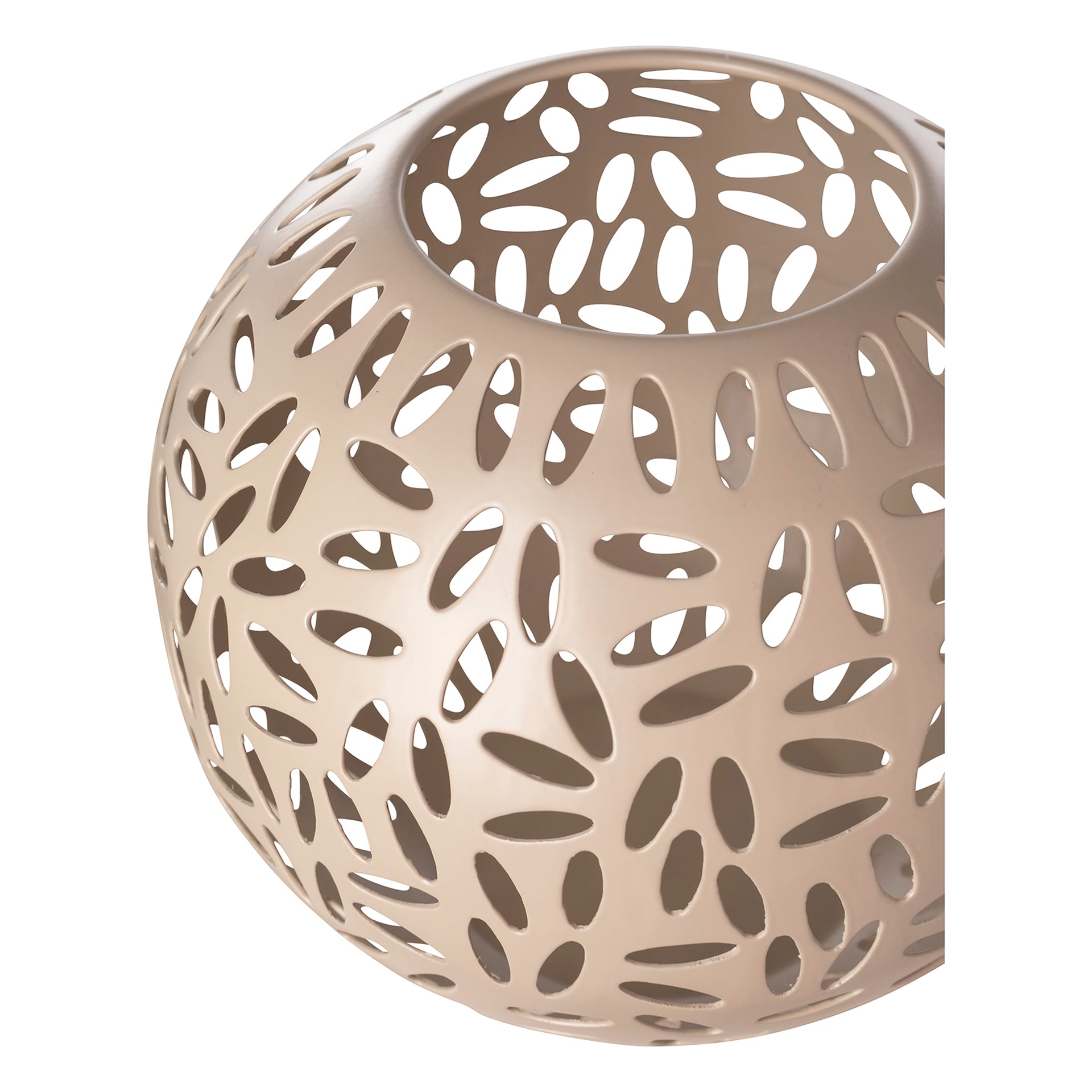 DARIA Windlicht taupe