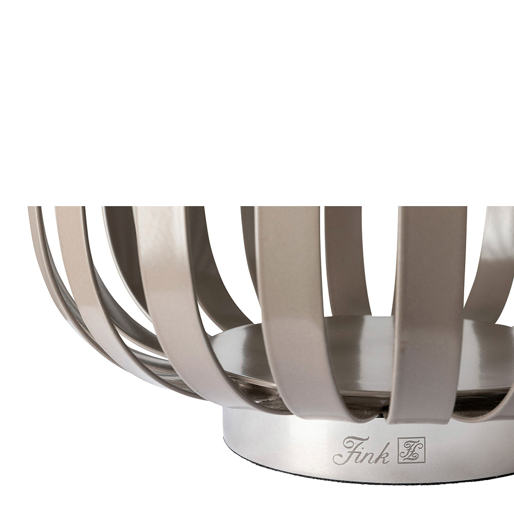 MAMBAIA Windlicht ohne Glas hellbraun