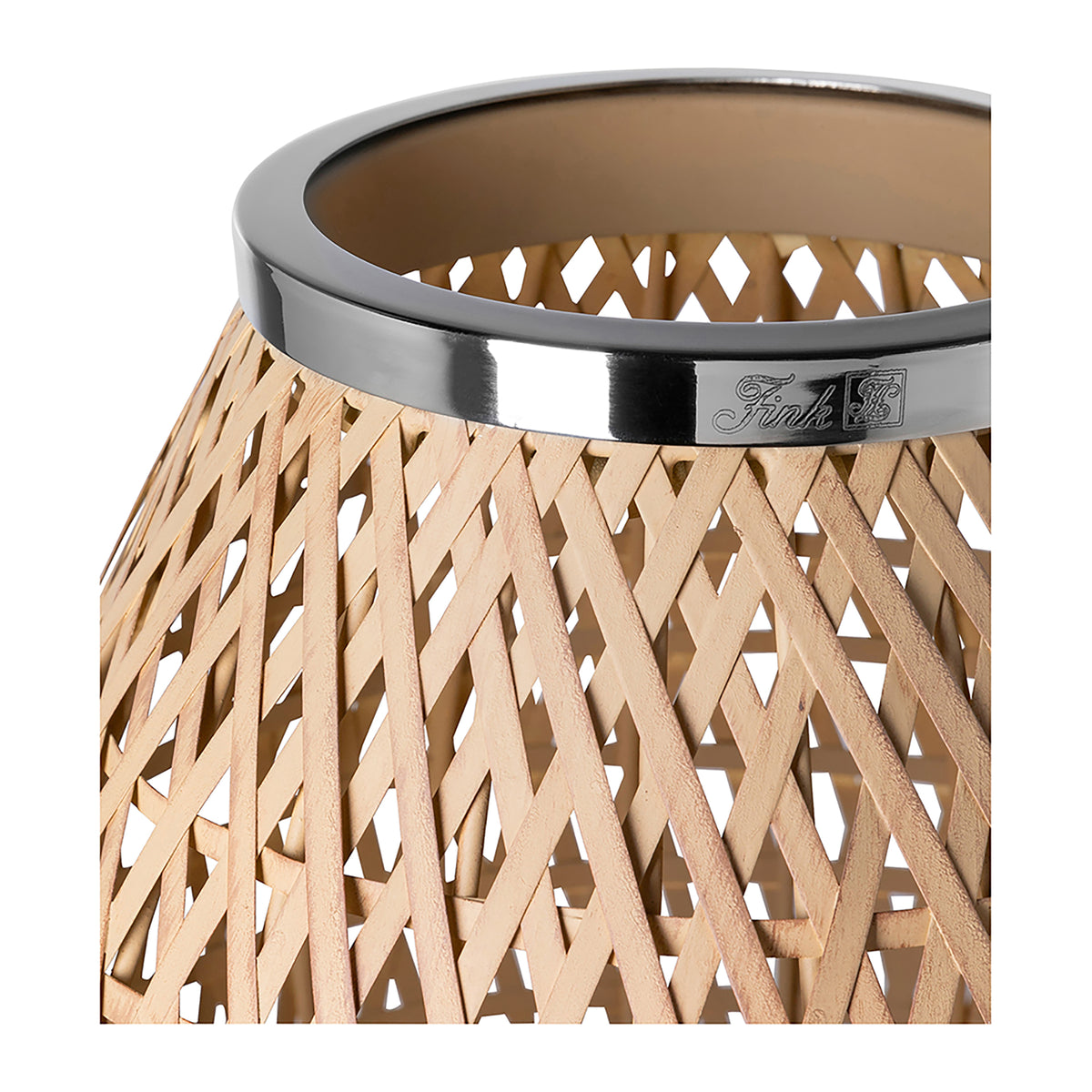 SHONA Windlicht ohne Glas natur
