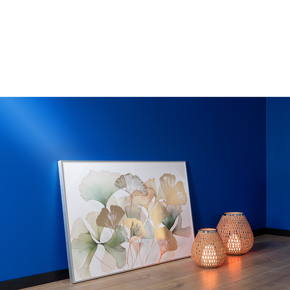 SHONA Windlicht ohne Glas natur