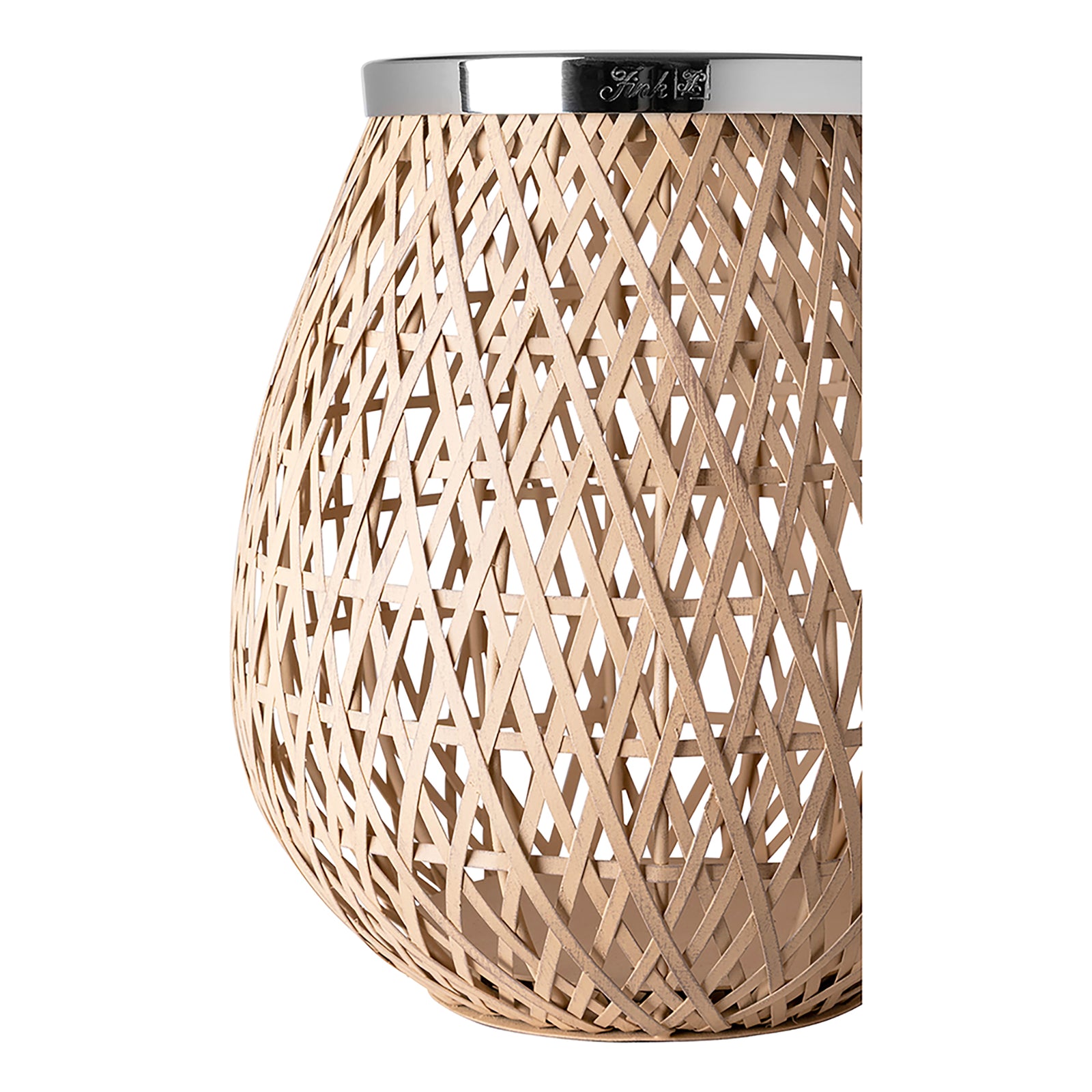SHONA Windlicht ohne Glas natur