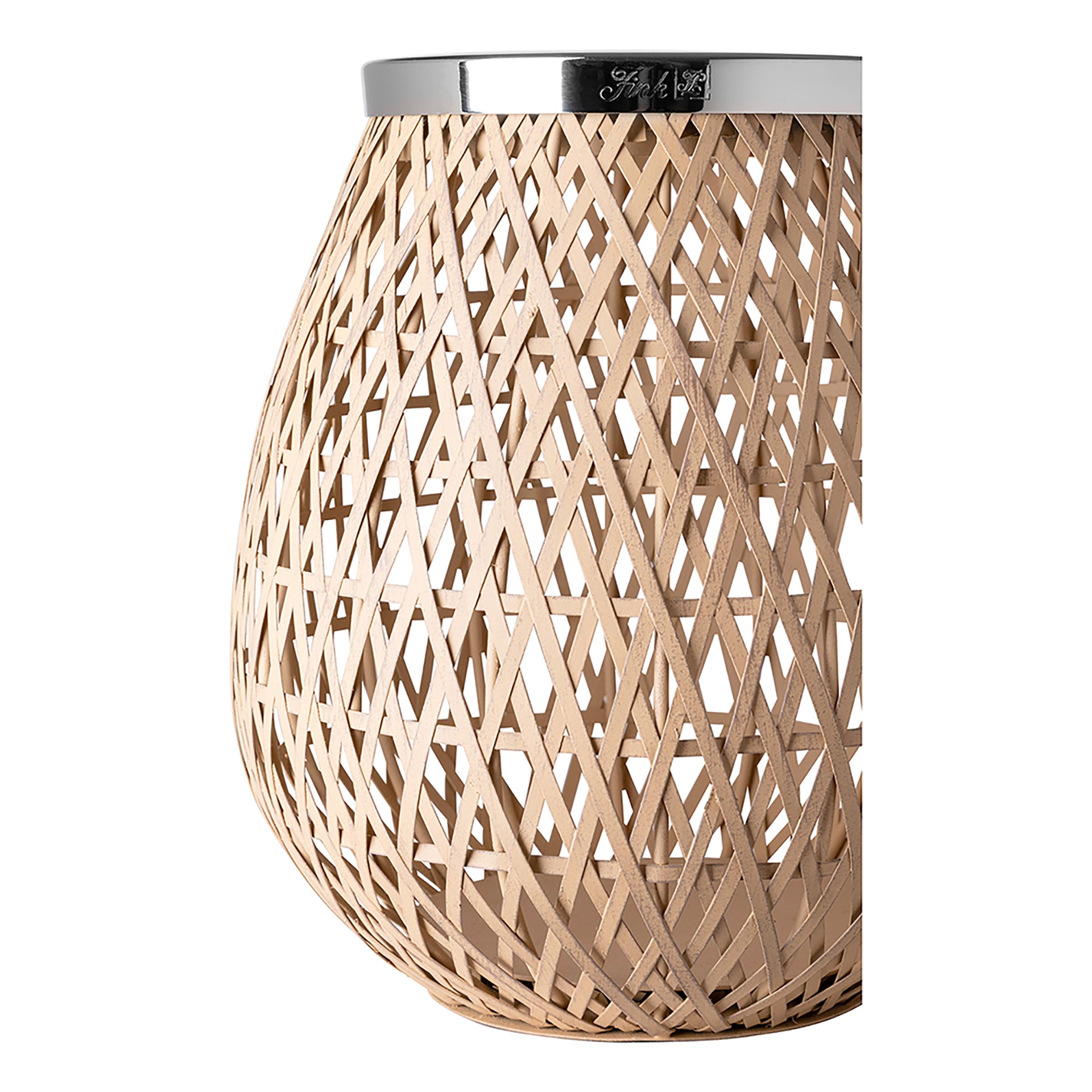 SHONA Windlicht ohne Glas natur