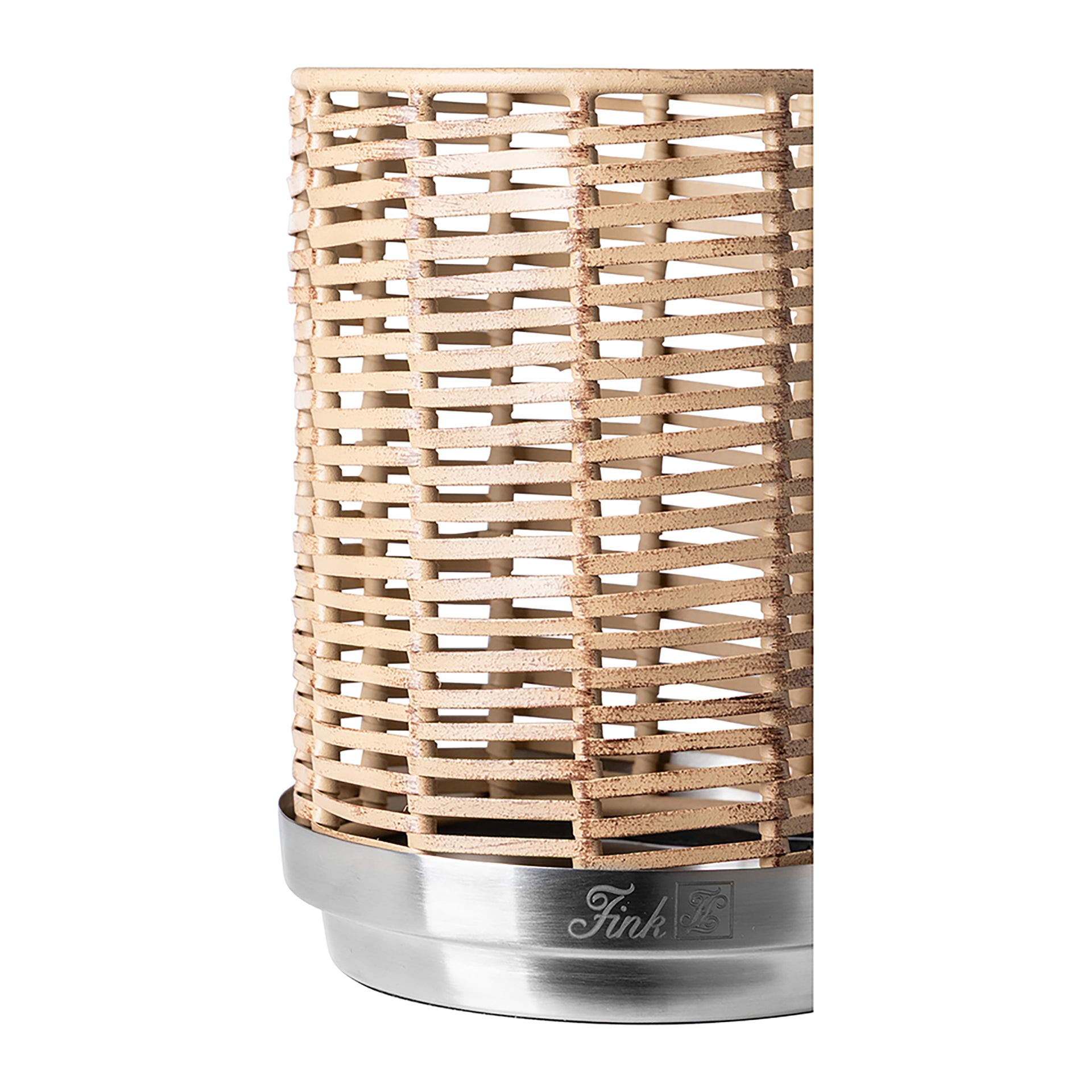 FLAVIO Windlicht ohne Glas natur