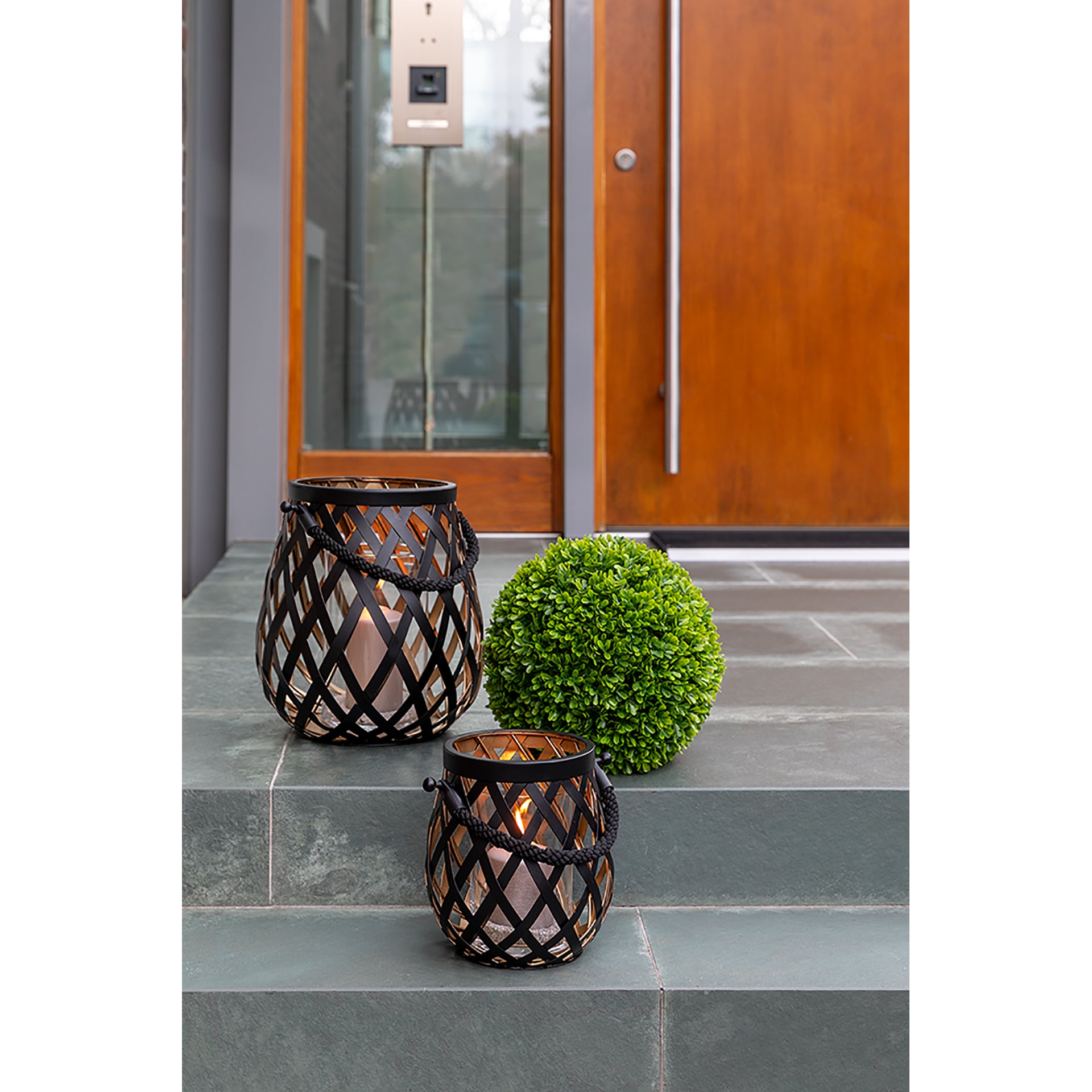 OTIS Laterne schwarz