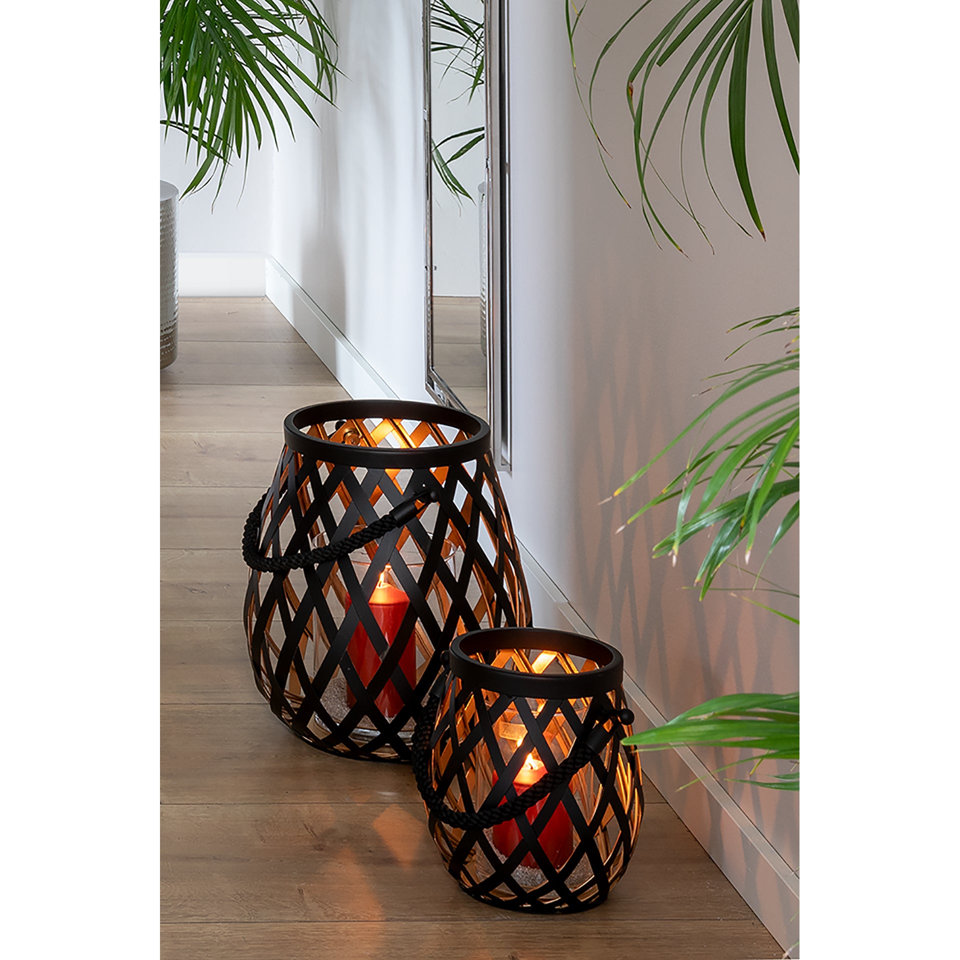 OTIS Laterne schwarz