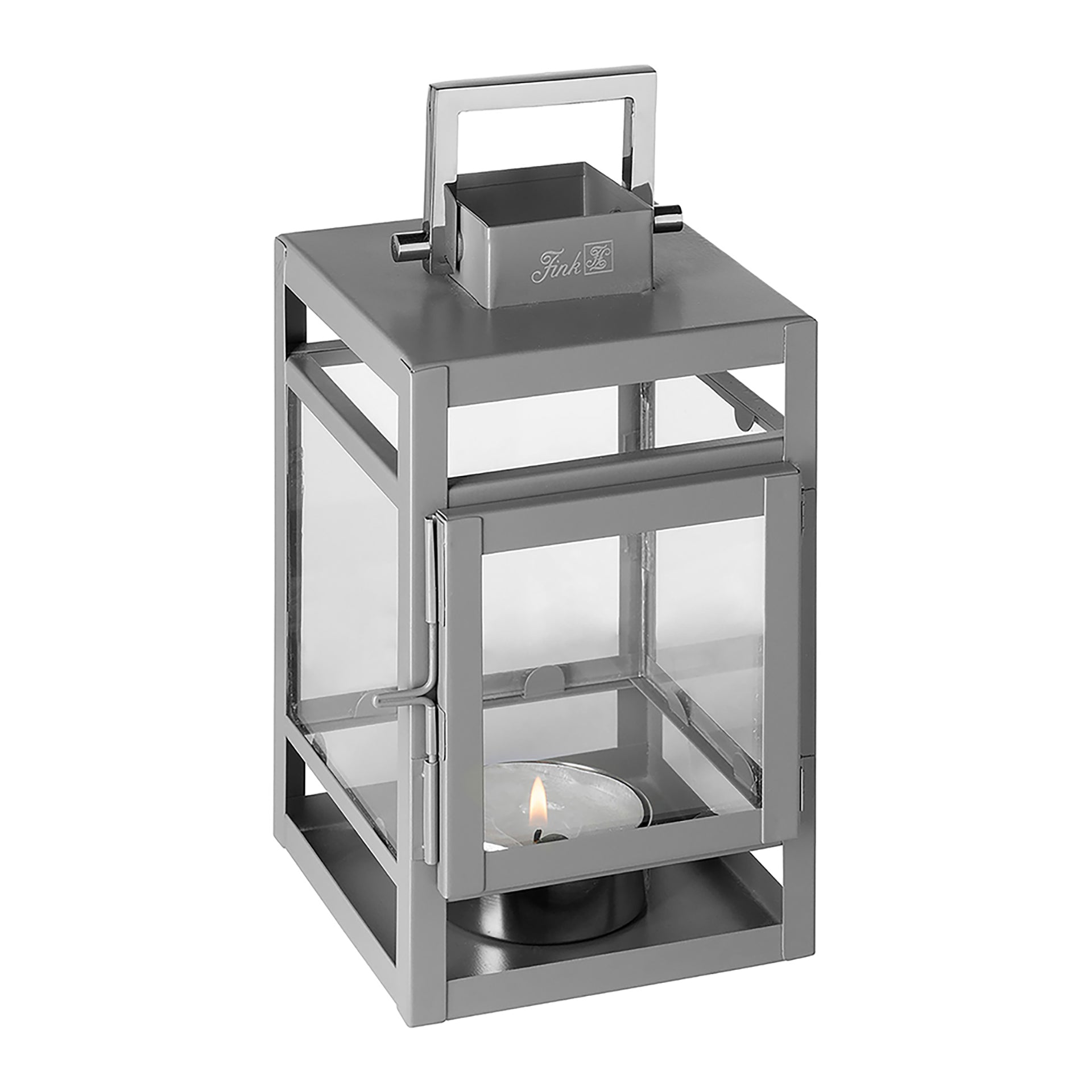 KENIA Laterne hellgrau