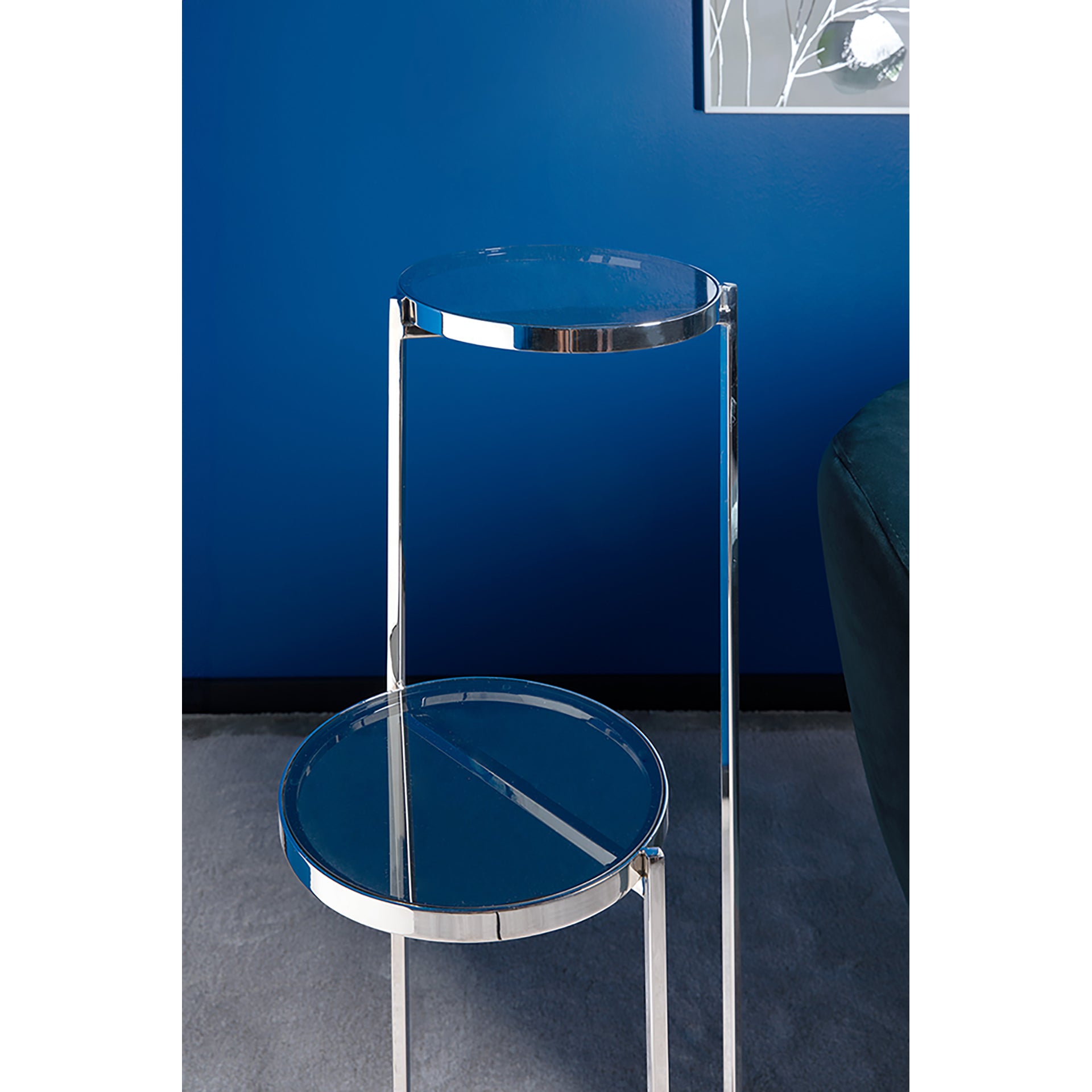 ISARA Säule silberfarben