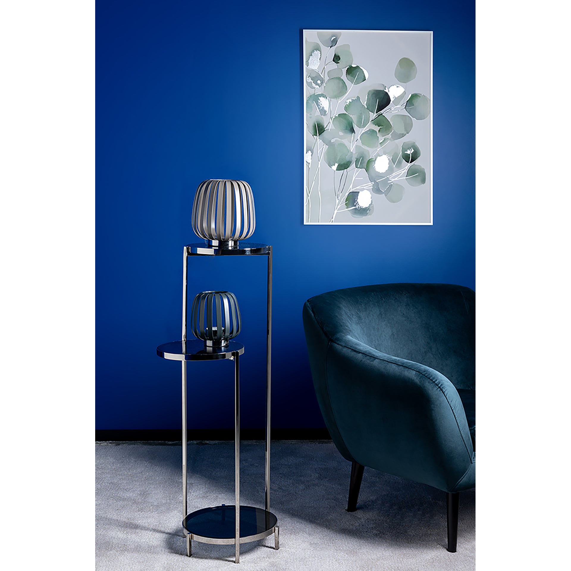 ISARA Säule silberfarben