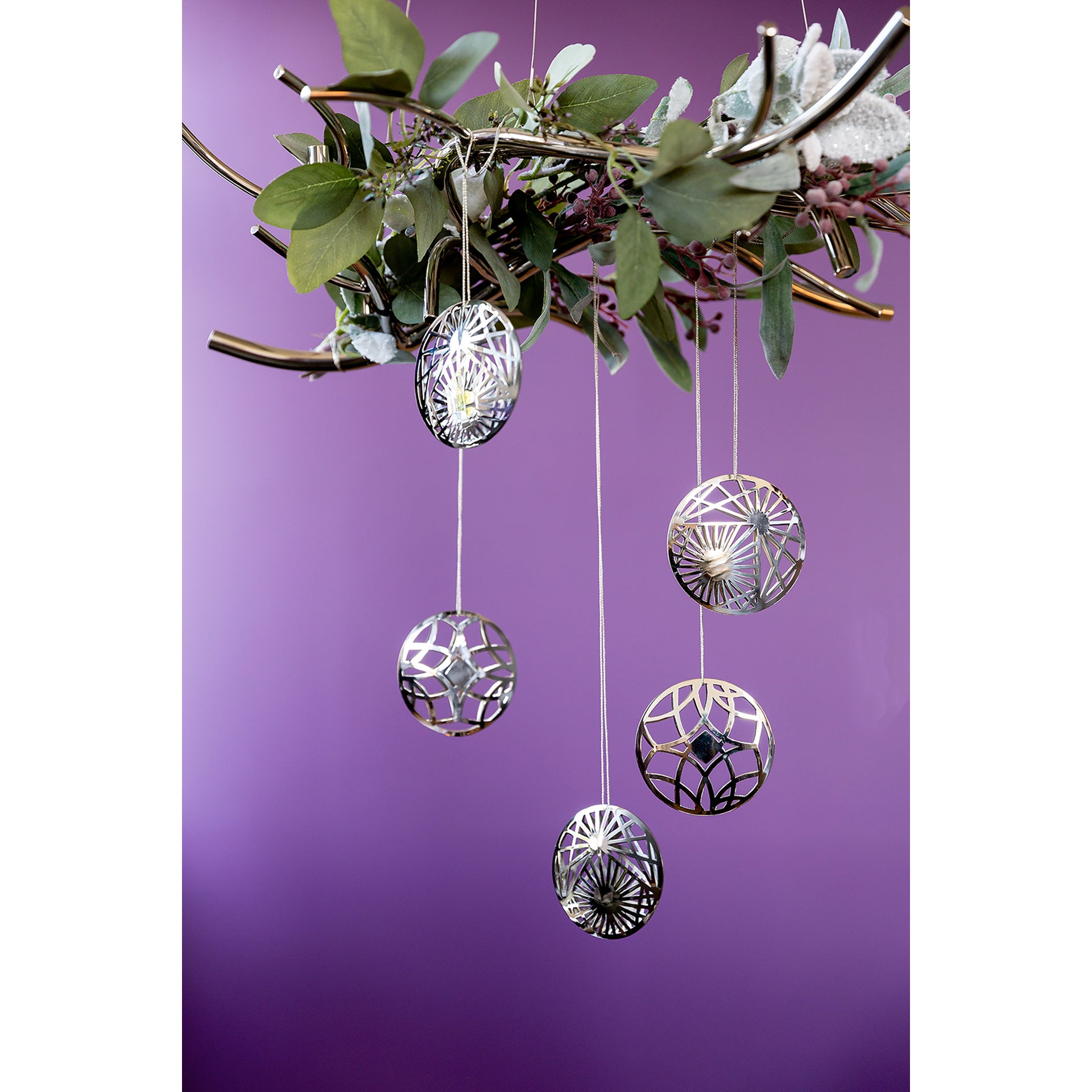 SILKE Anhänger silberfarben