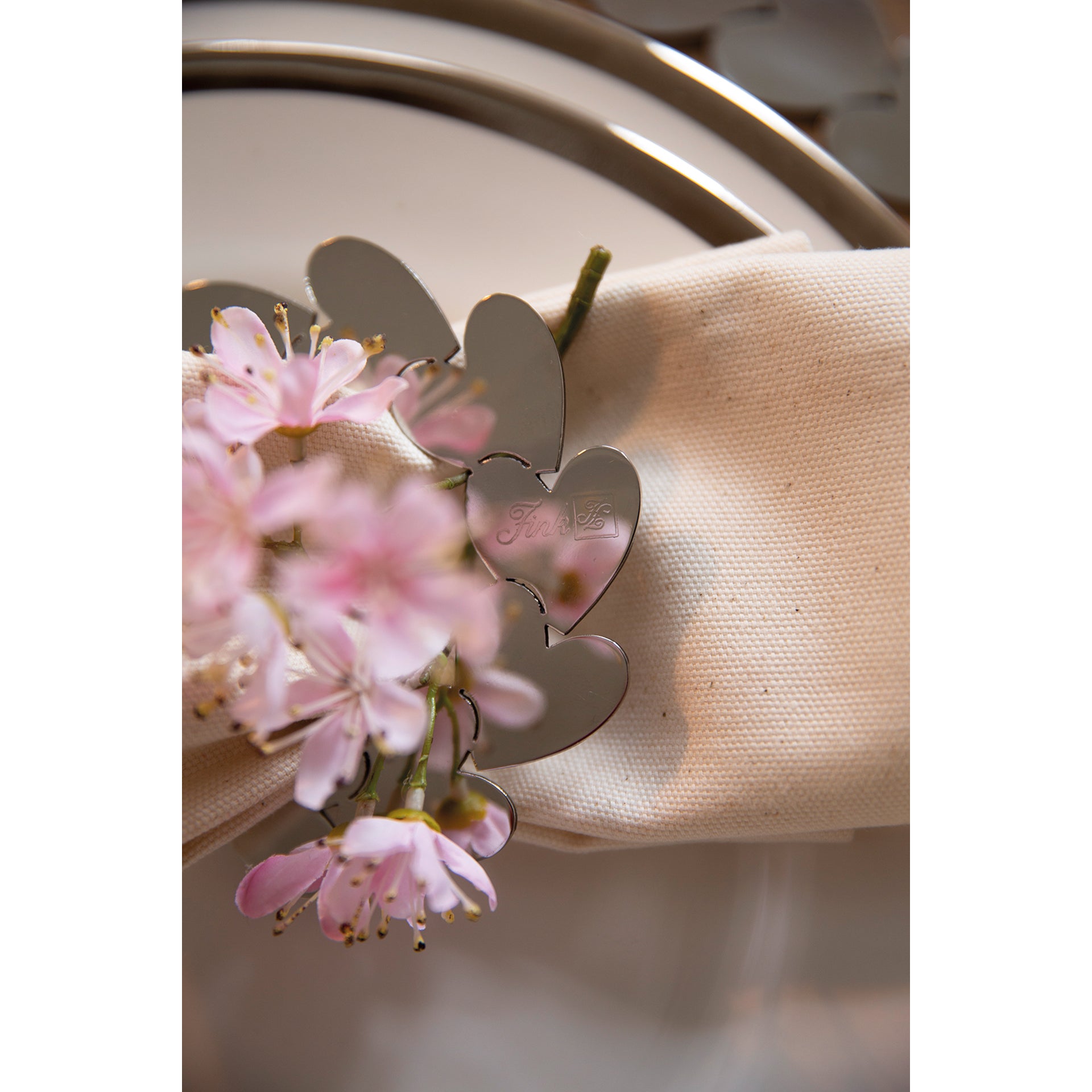 MAGIC Deko Anhänger Herz silberfarben