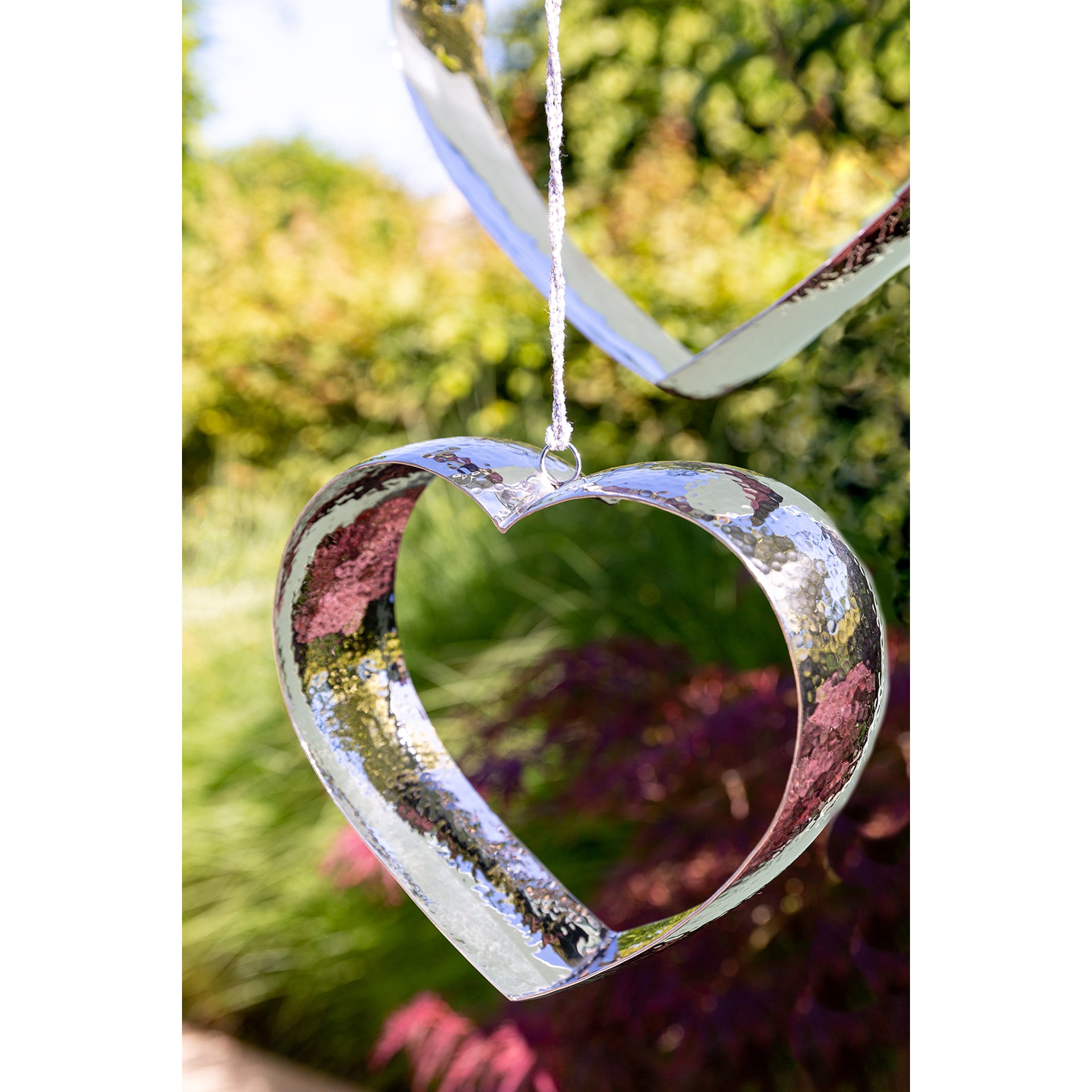 ANYA Deko Herz silberfarben