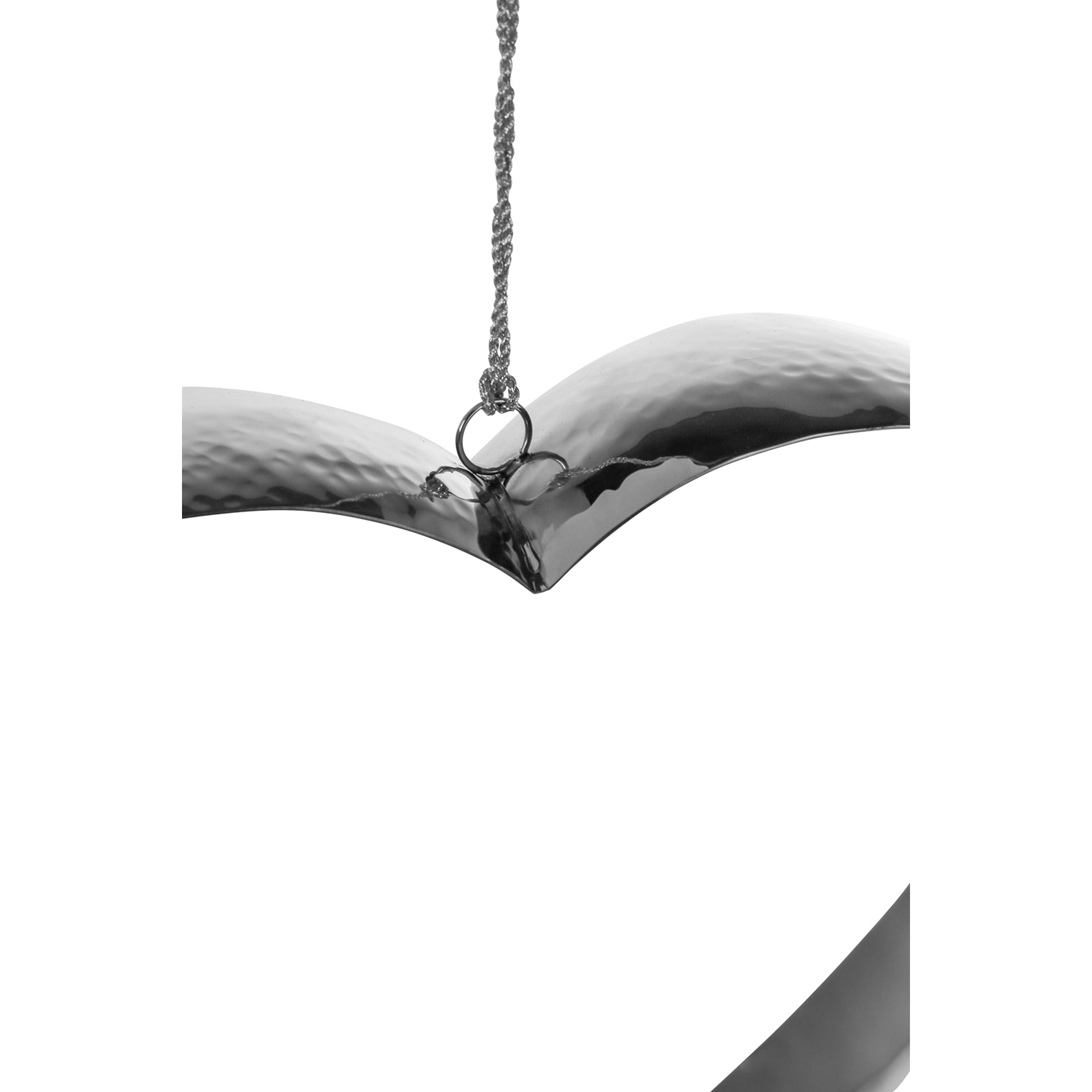 ANYA Deko Herz silberfarben