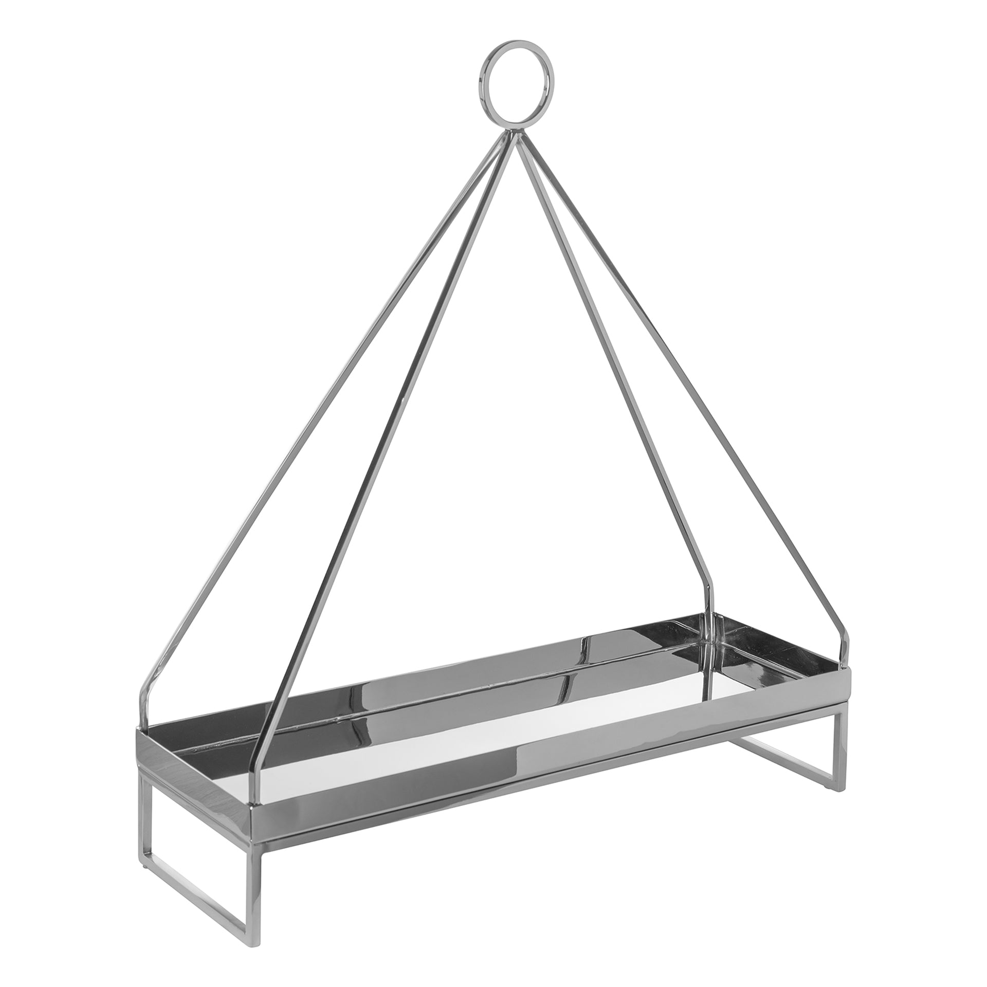 ELAIA Deko-Tablett silberfarben