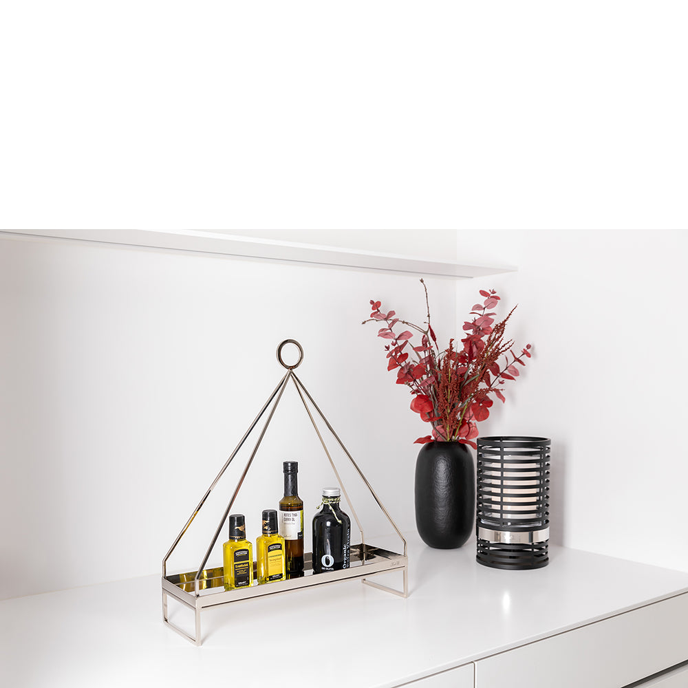 ELAIA Deko-Tablett silberfarben