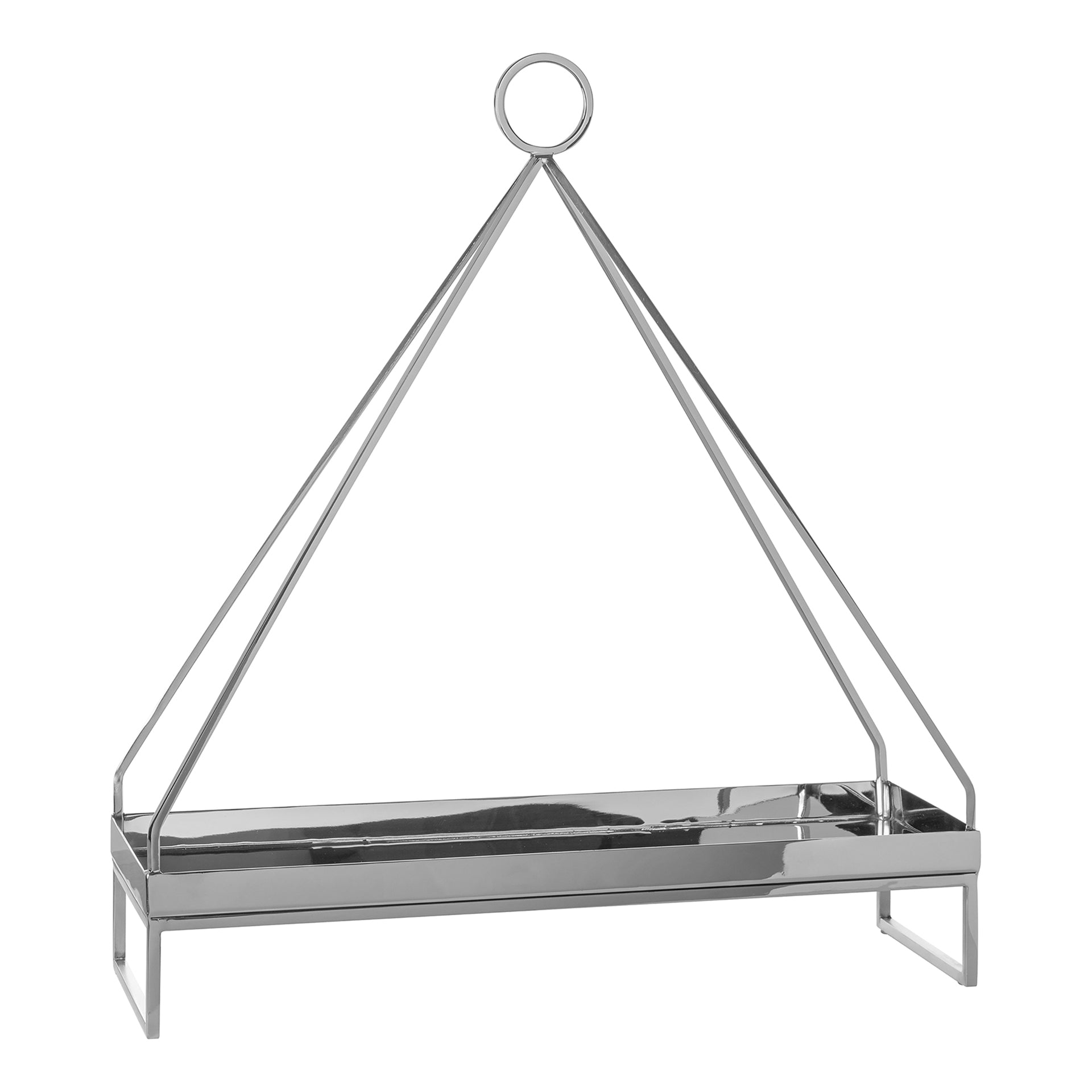 ELAIA Deko-Tablett silberfarben