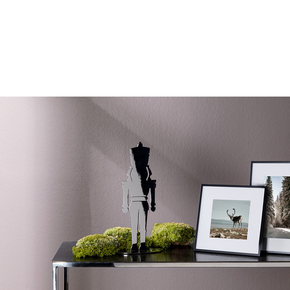 ANDY Deko Nussknacker silberfarben