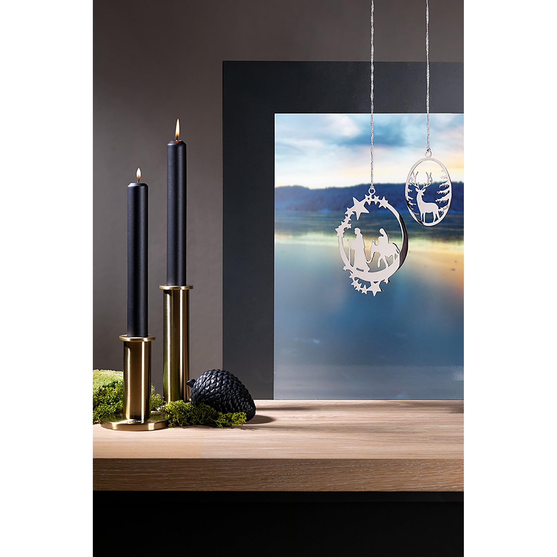 HOLY Anhänger silberfarben