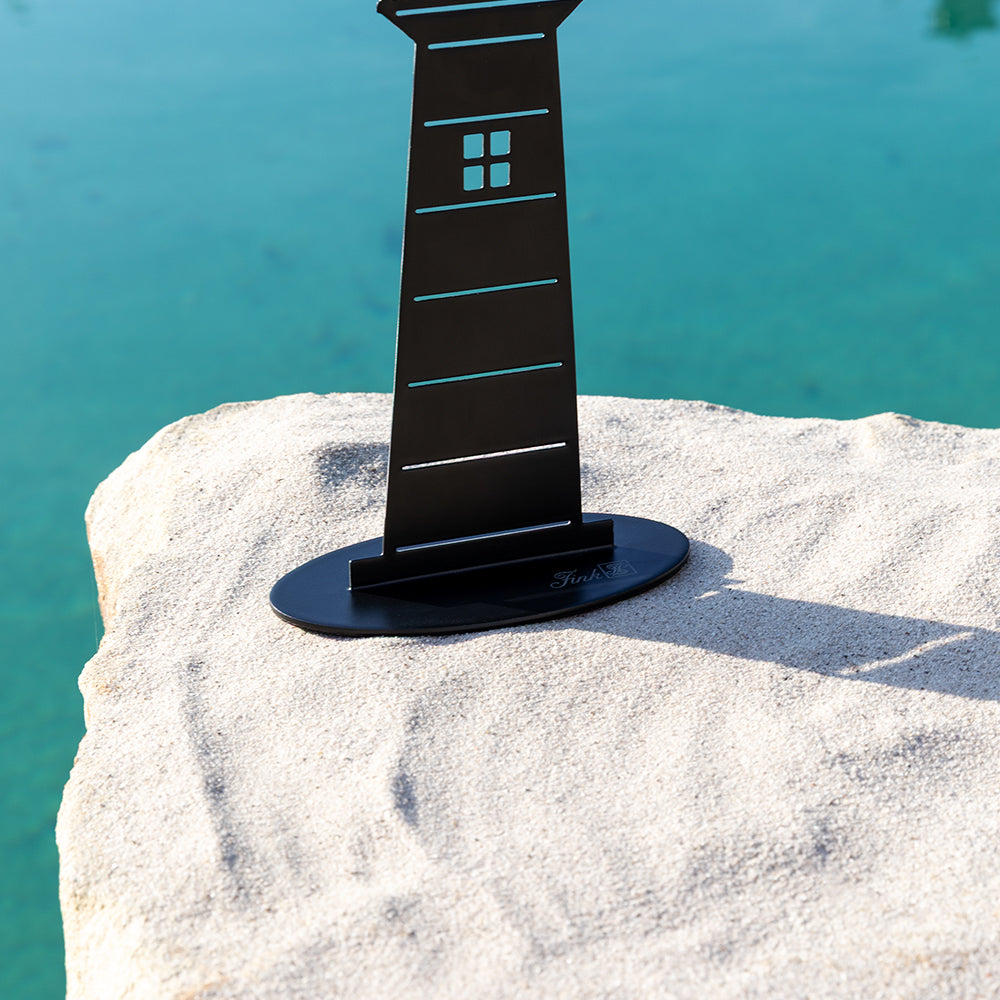 LIGHTHOUSE Deko-Leuchtturm schwarz