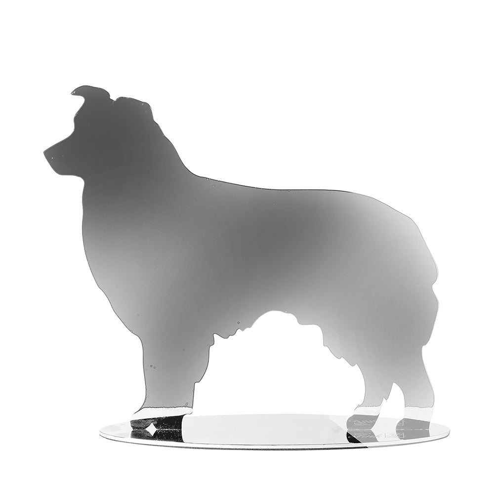 HUNTER Deko Hund silberfarben
