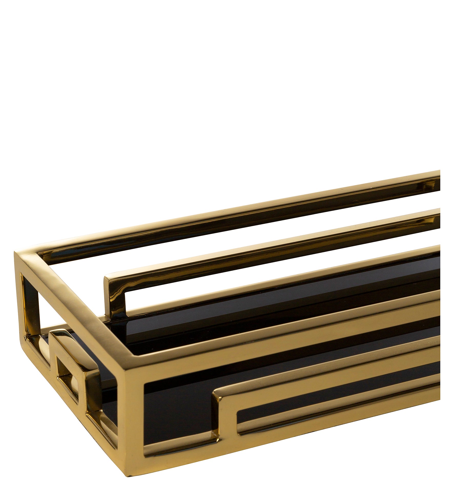 MERANO Tablett goldfarben