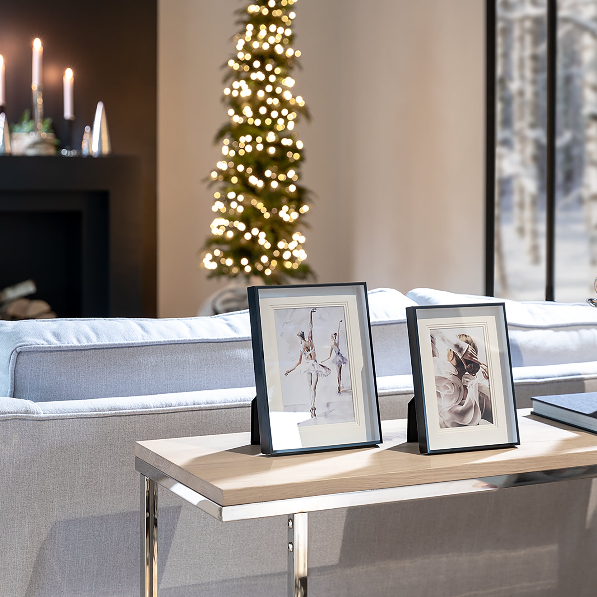 ALEXIS Bilderrahmen 10x15 cm schwarz