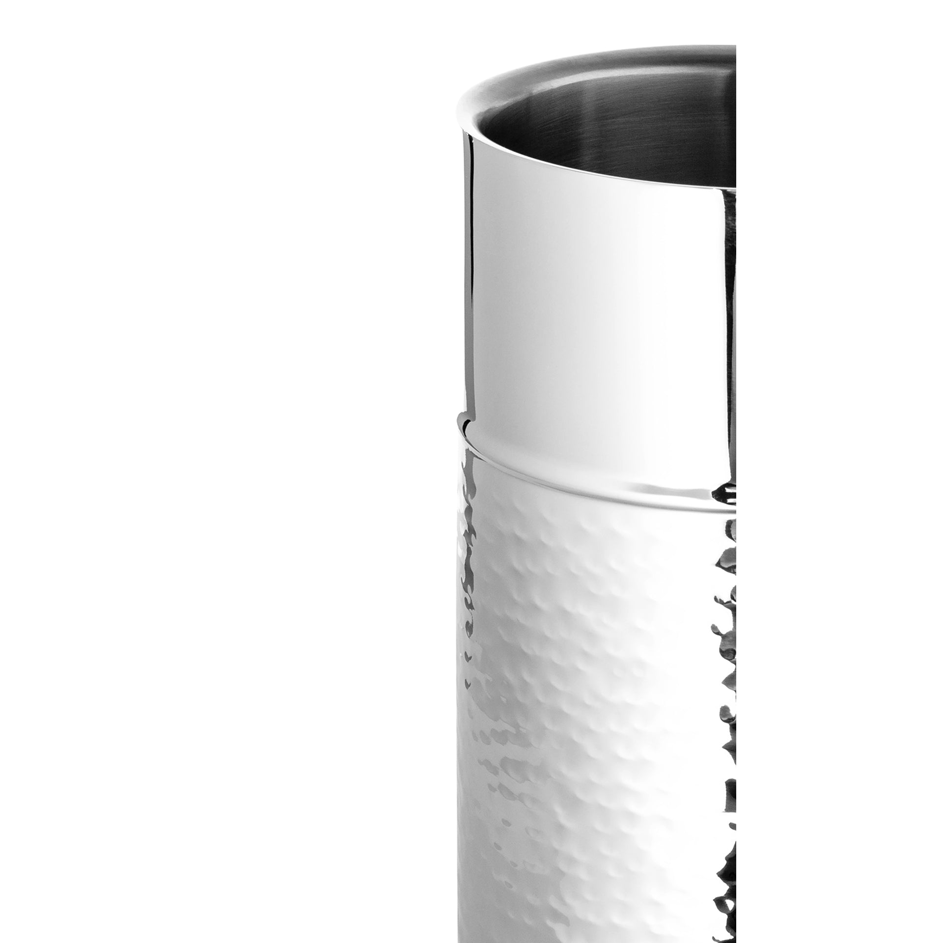 NASSAU Weinkühler silberfarben