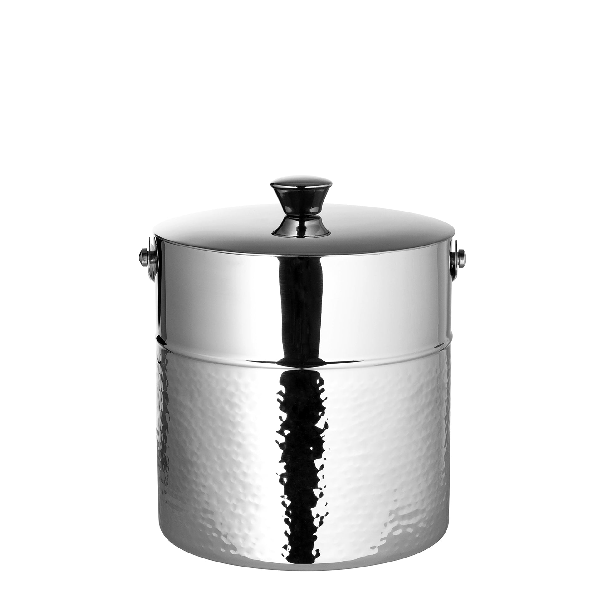 NASSAU Eiswürfeleimer silberfarben