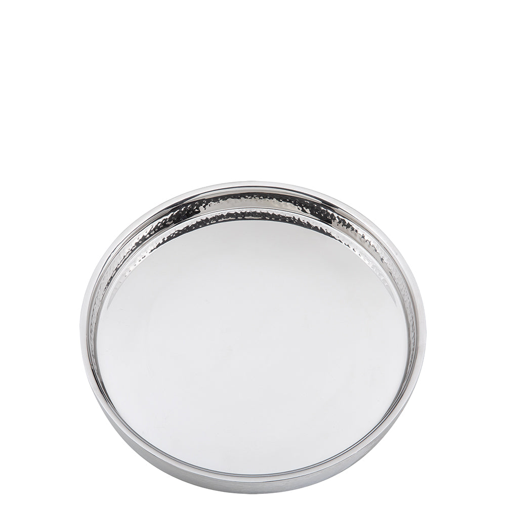 ATHEN Tablett silberfarben