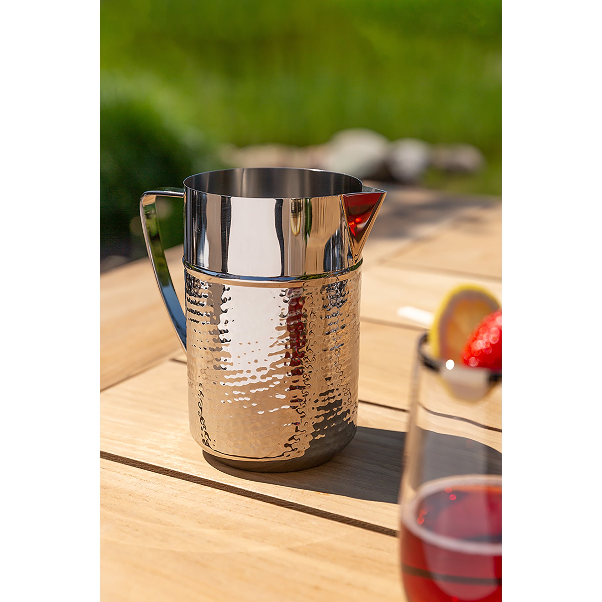 NASSAU Wasserkrug silberfarben