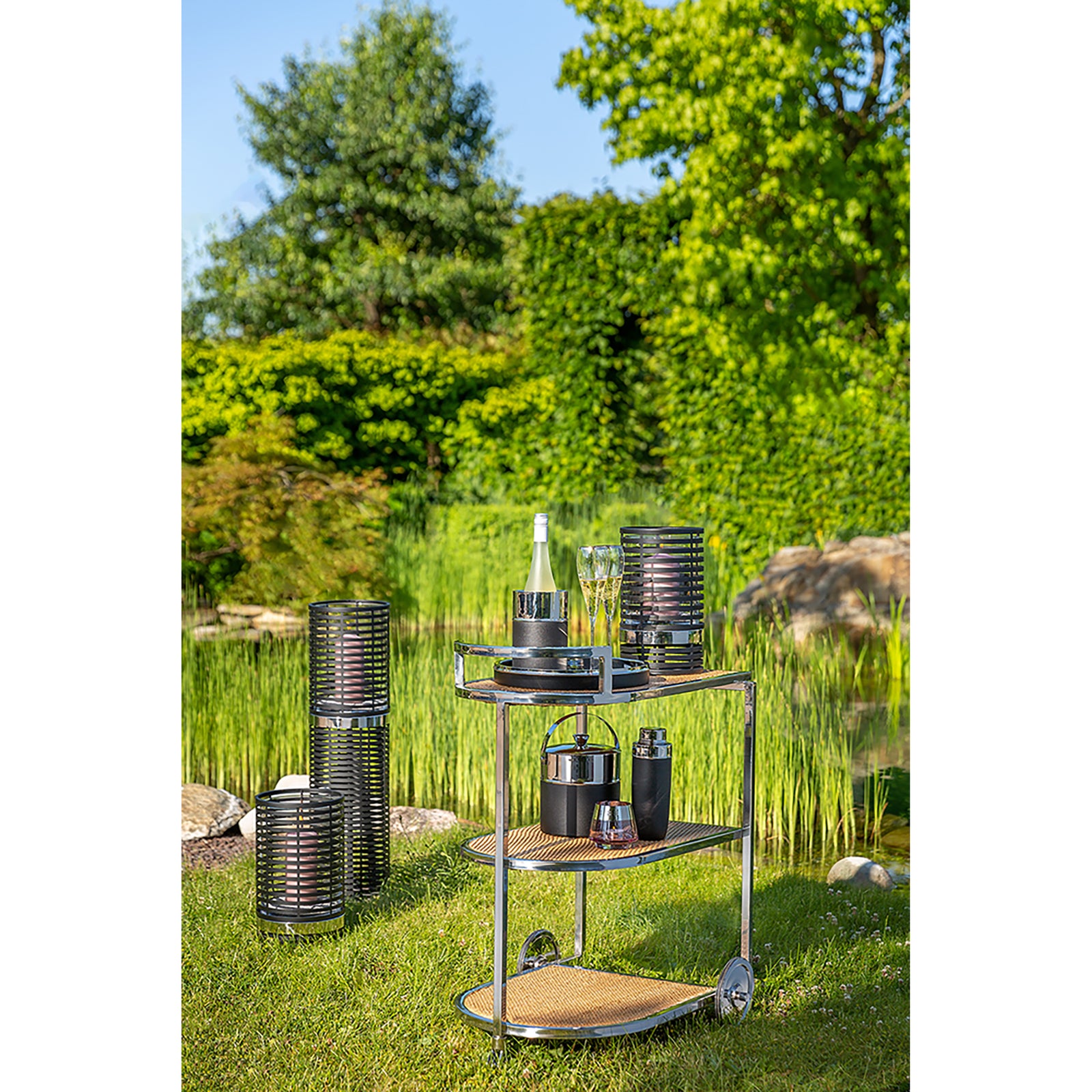 ANDOR Cocktailshaker silberfarben