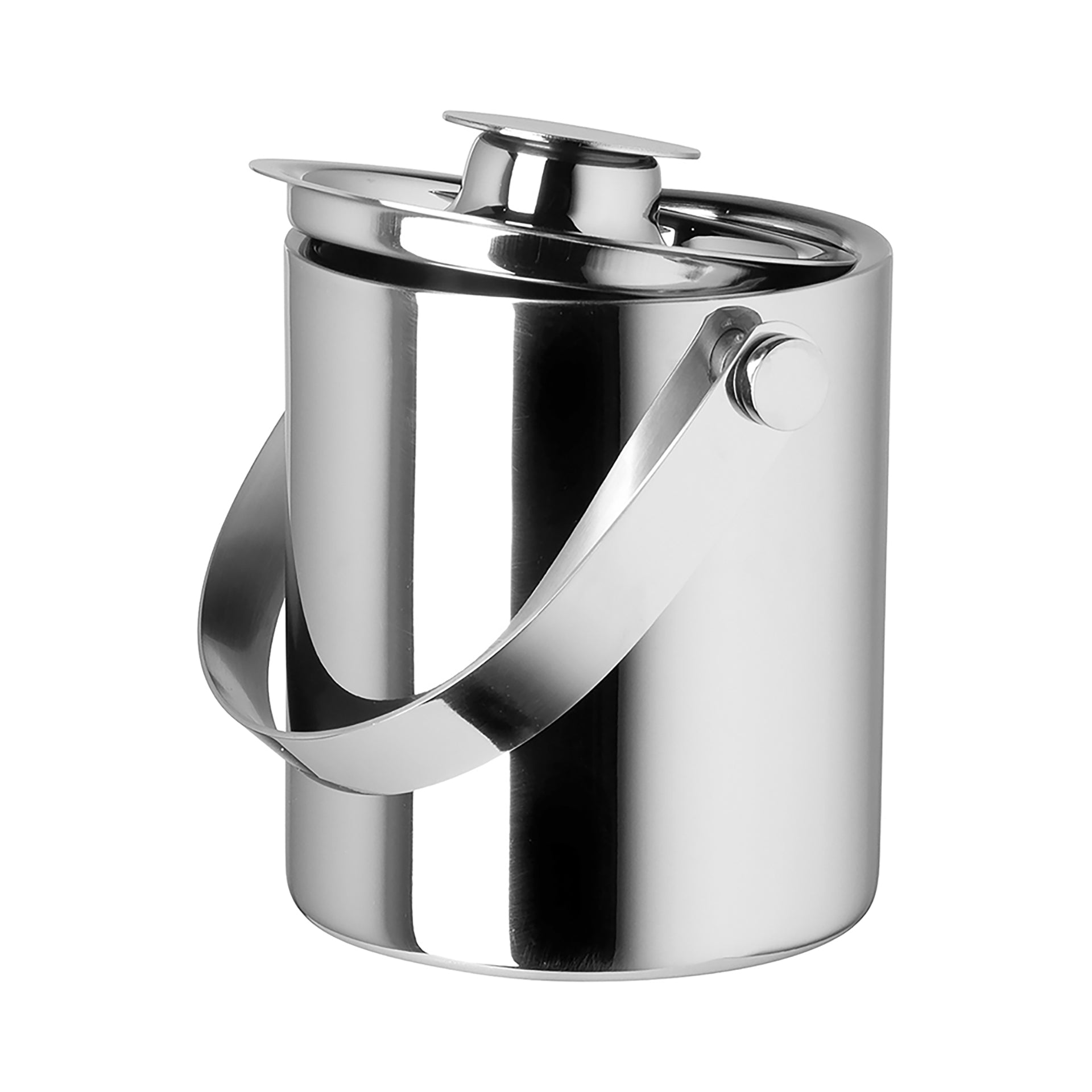 NATHAN Eiswürfeleimer silberfarben