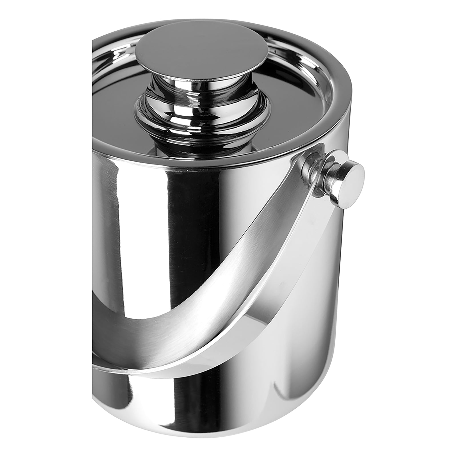 NATHAN Eiswürfeleimer silberfarben