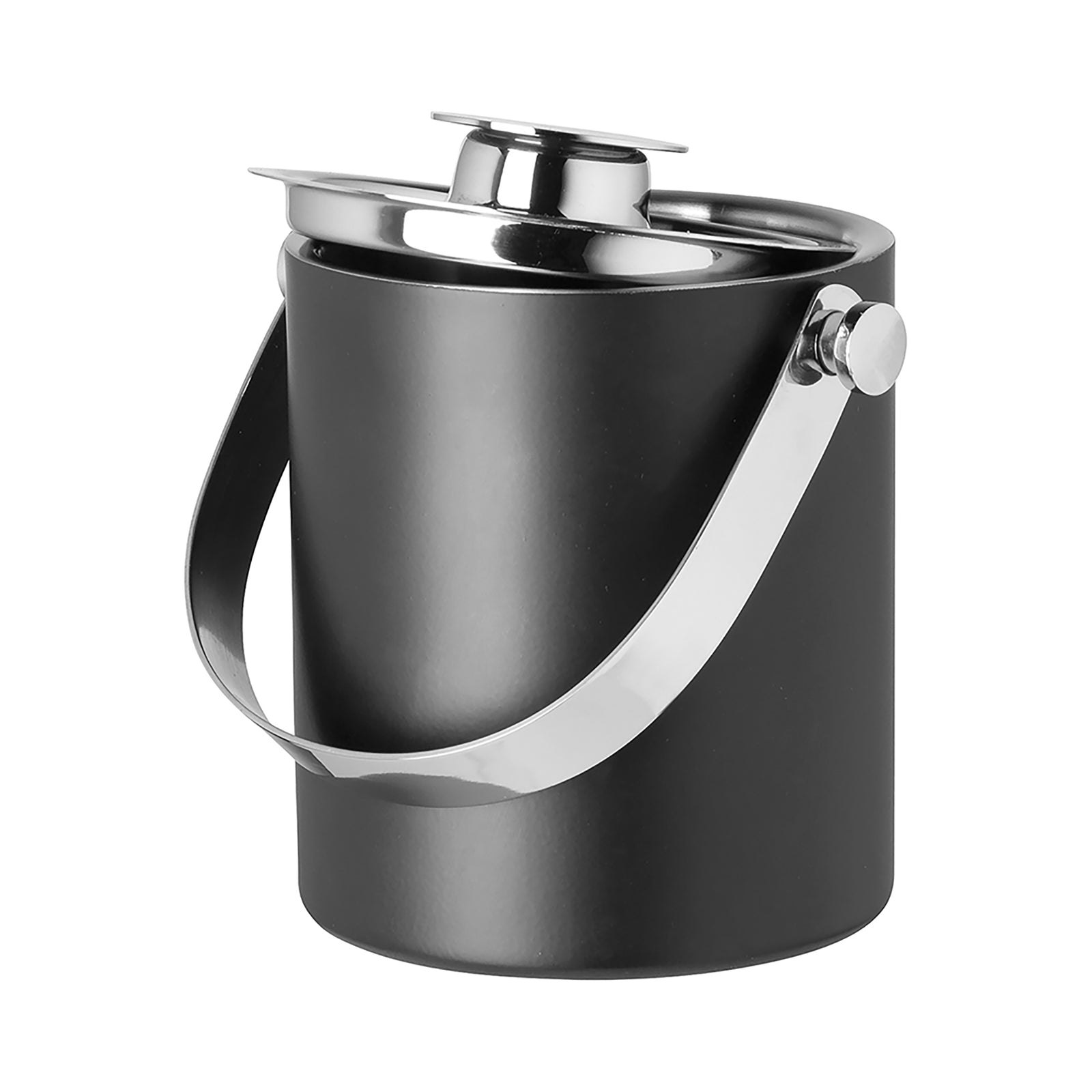 NATHAN Eiswürfeleimer silberfarben