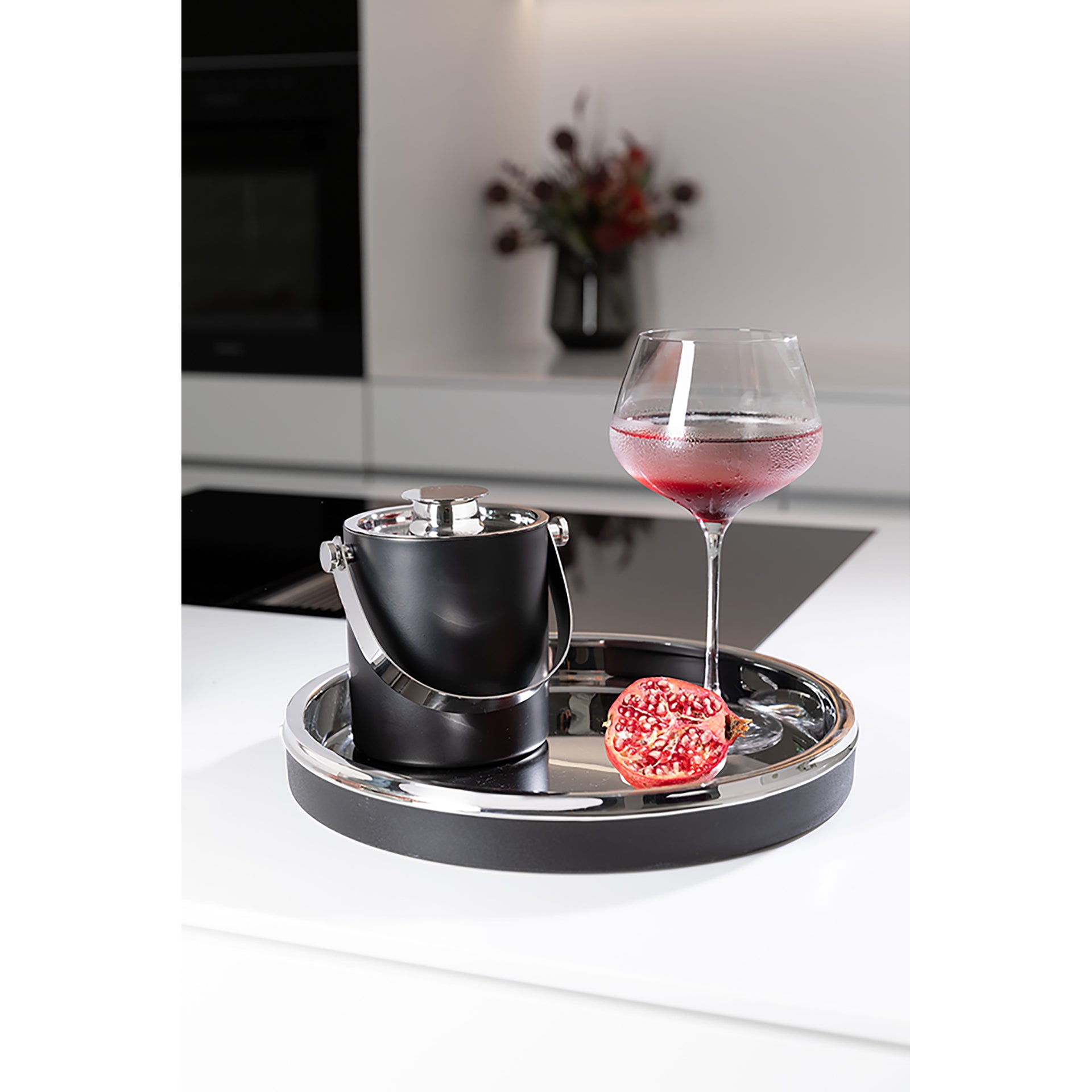 NATHAN Eiswürfeleimer silberfarben